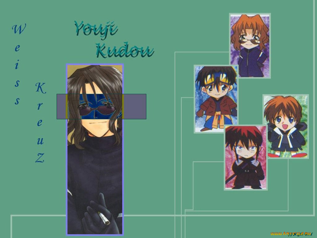 аниме, weiss, kreuz