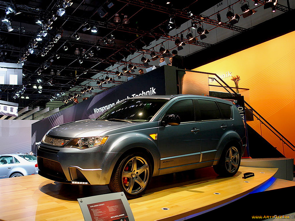 mitsubishi, evolander, concept, автомобили