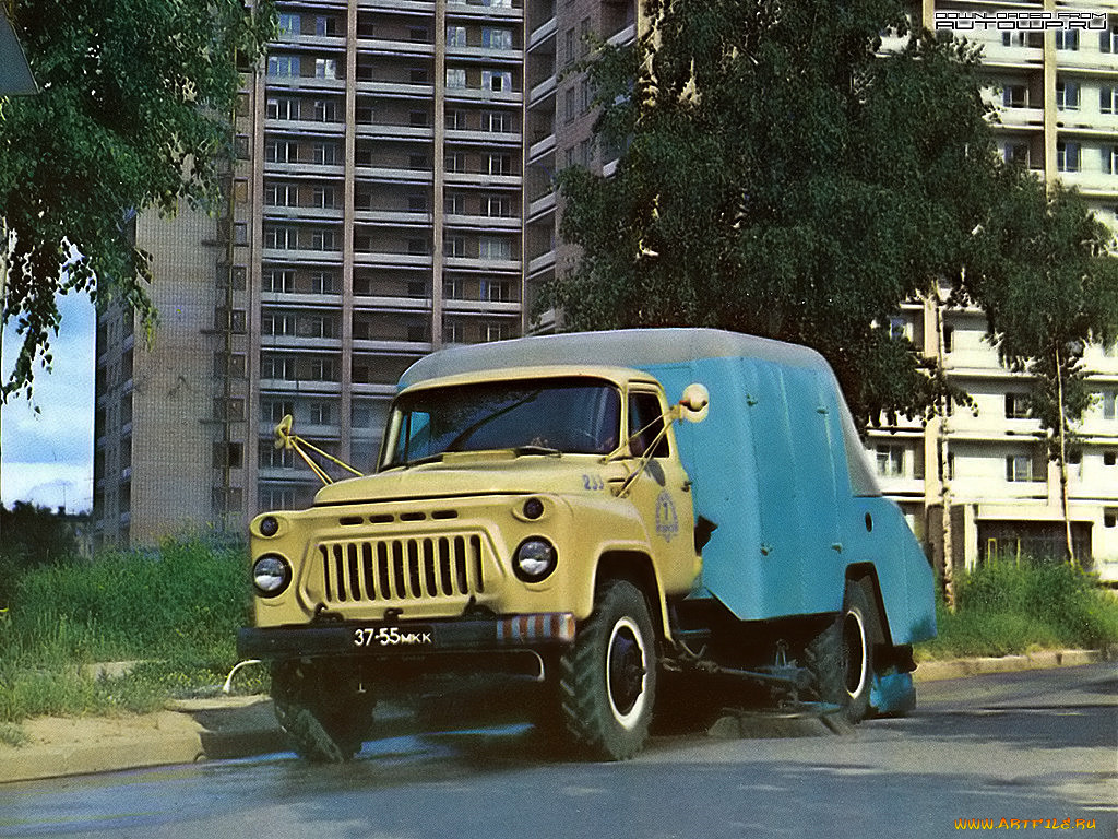 газ, 53, паучок, автомобили, грузовики