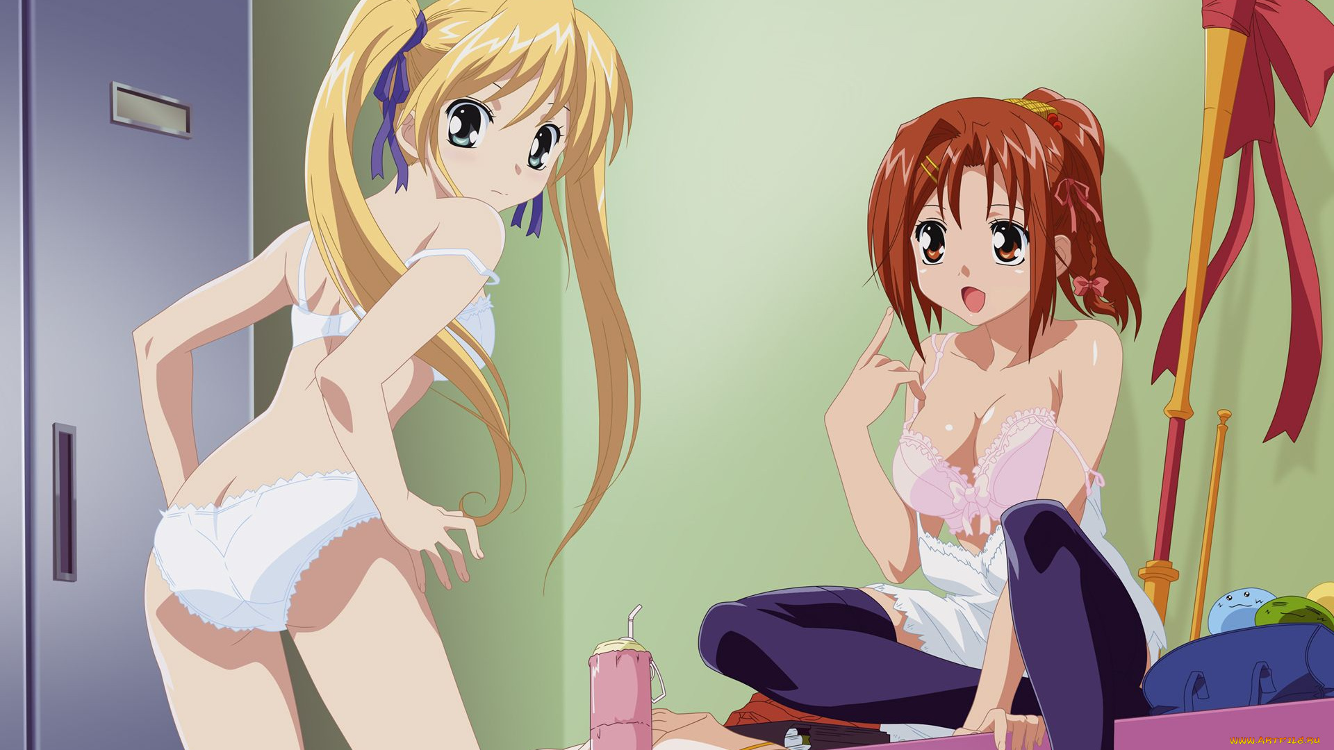 аниме, mahou, shoujo, lyrical, nanoha