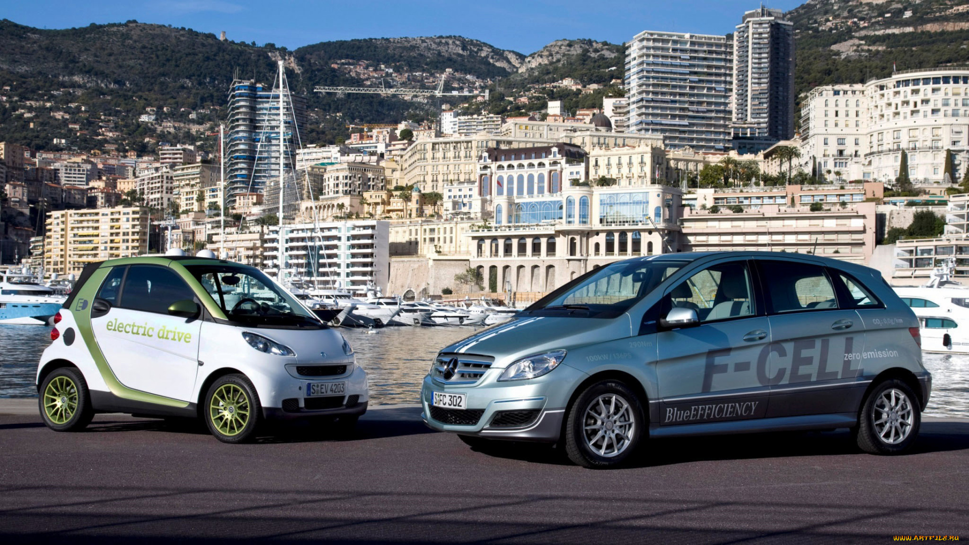 автомобили, разные, вместе