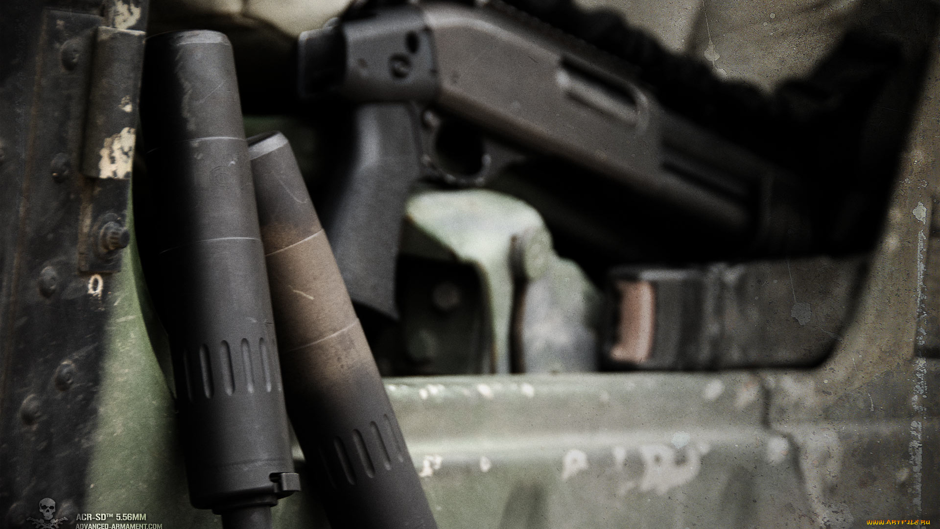 оружие, пистолеты, глушителемглушители