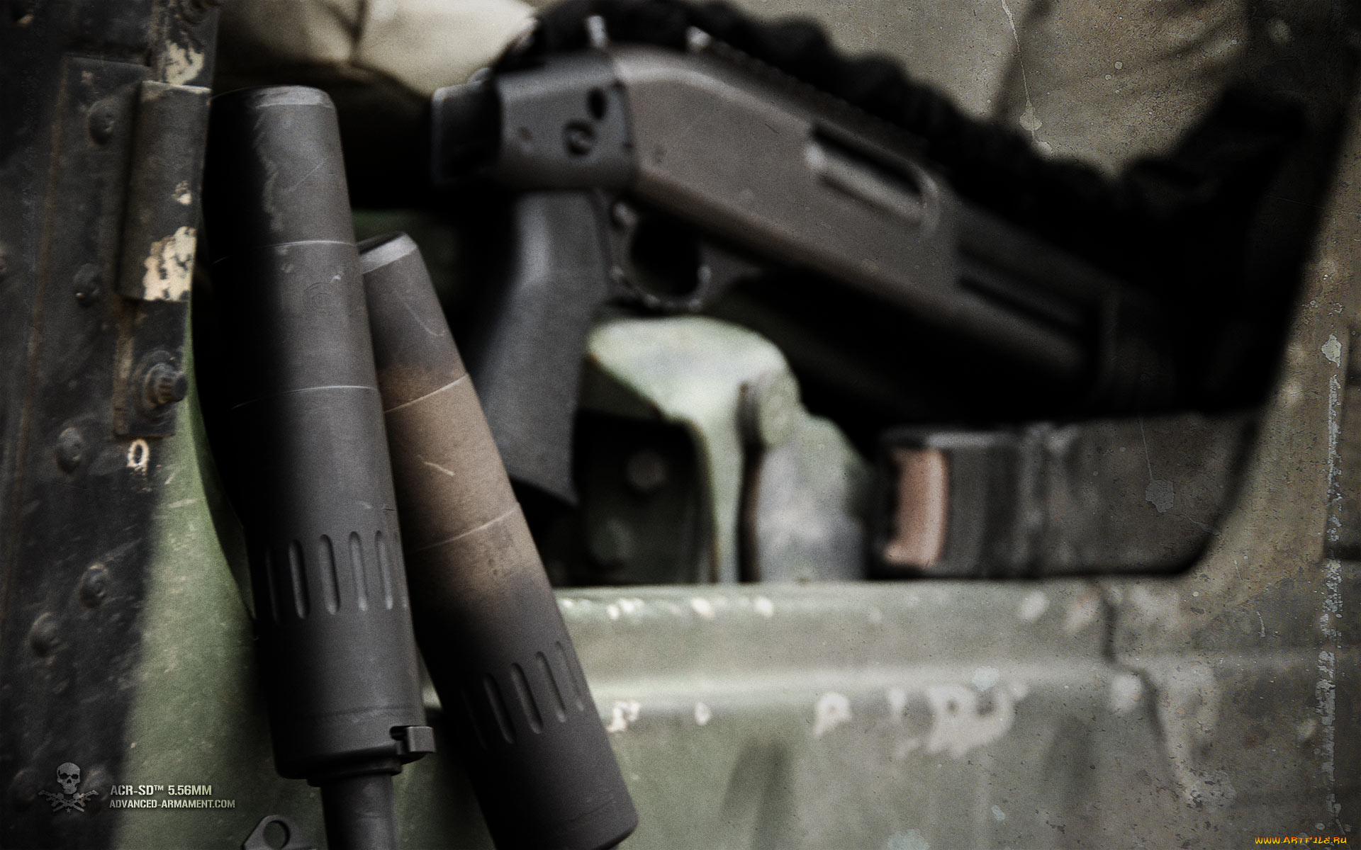 оружие, пистолеты, глушителемглушители