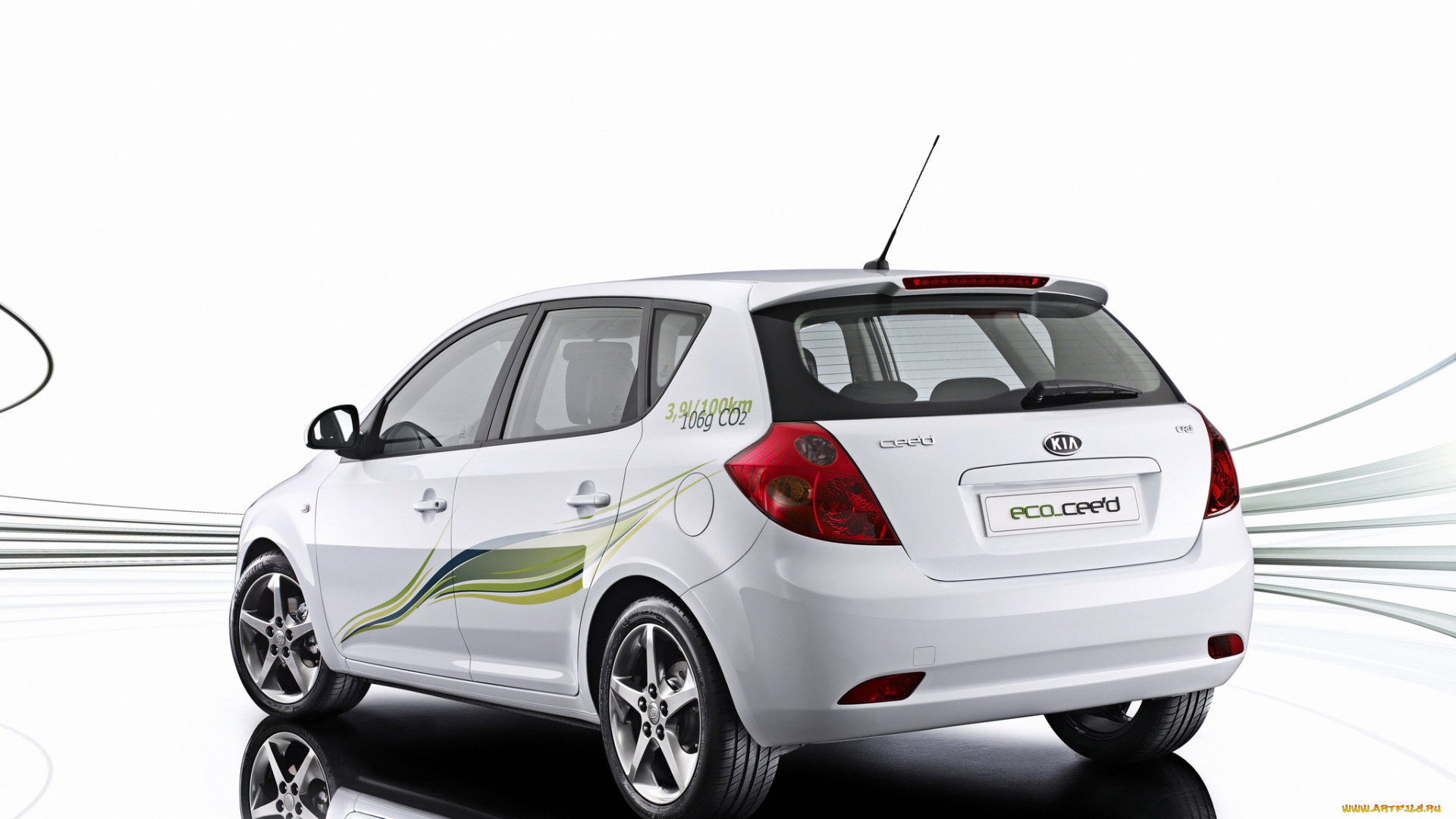 eco, ceed, concept, 2008, автомобили, kia