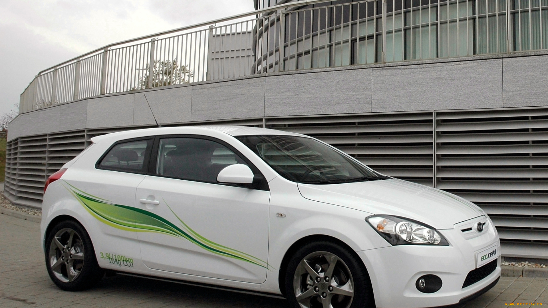 eco, ceed, concept, 2008, автомобили, kia