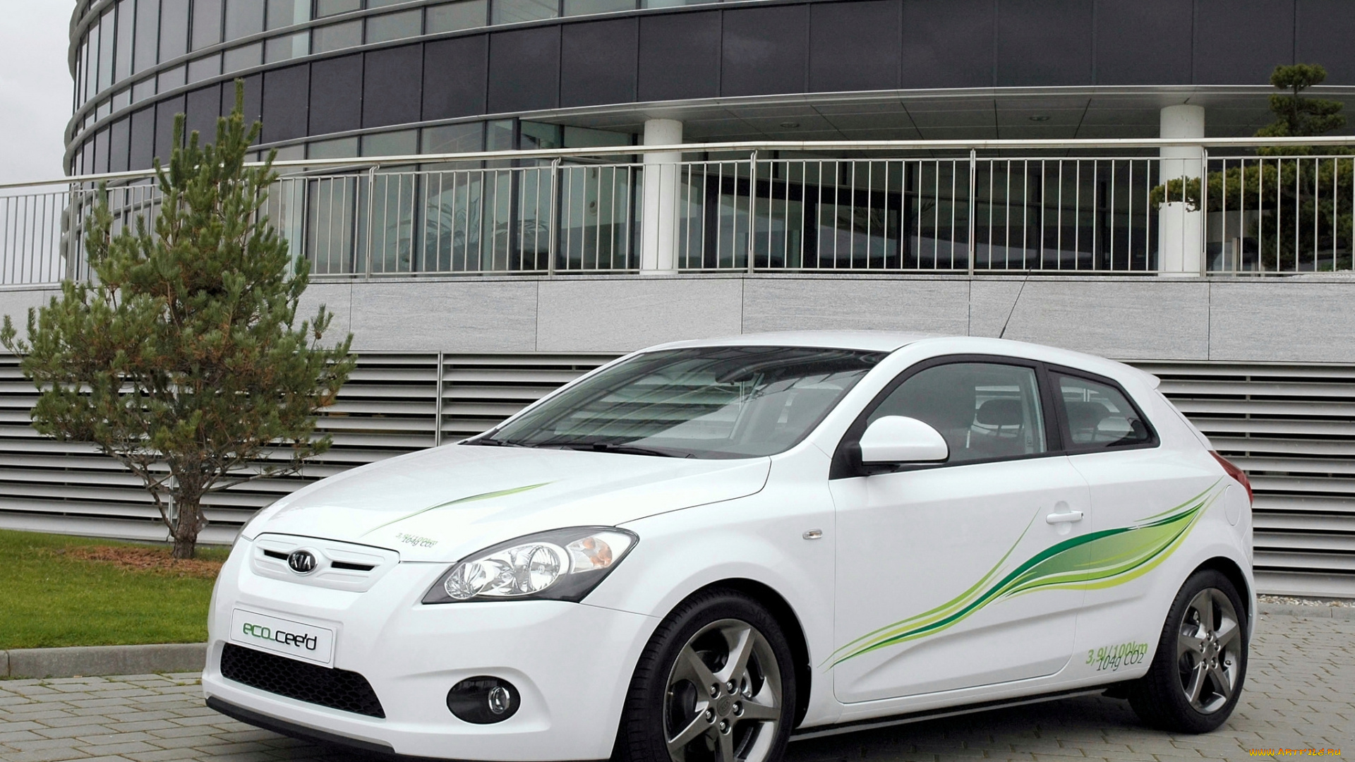 eco, ceed, concept, 2008, автомобили, kia