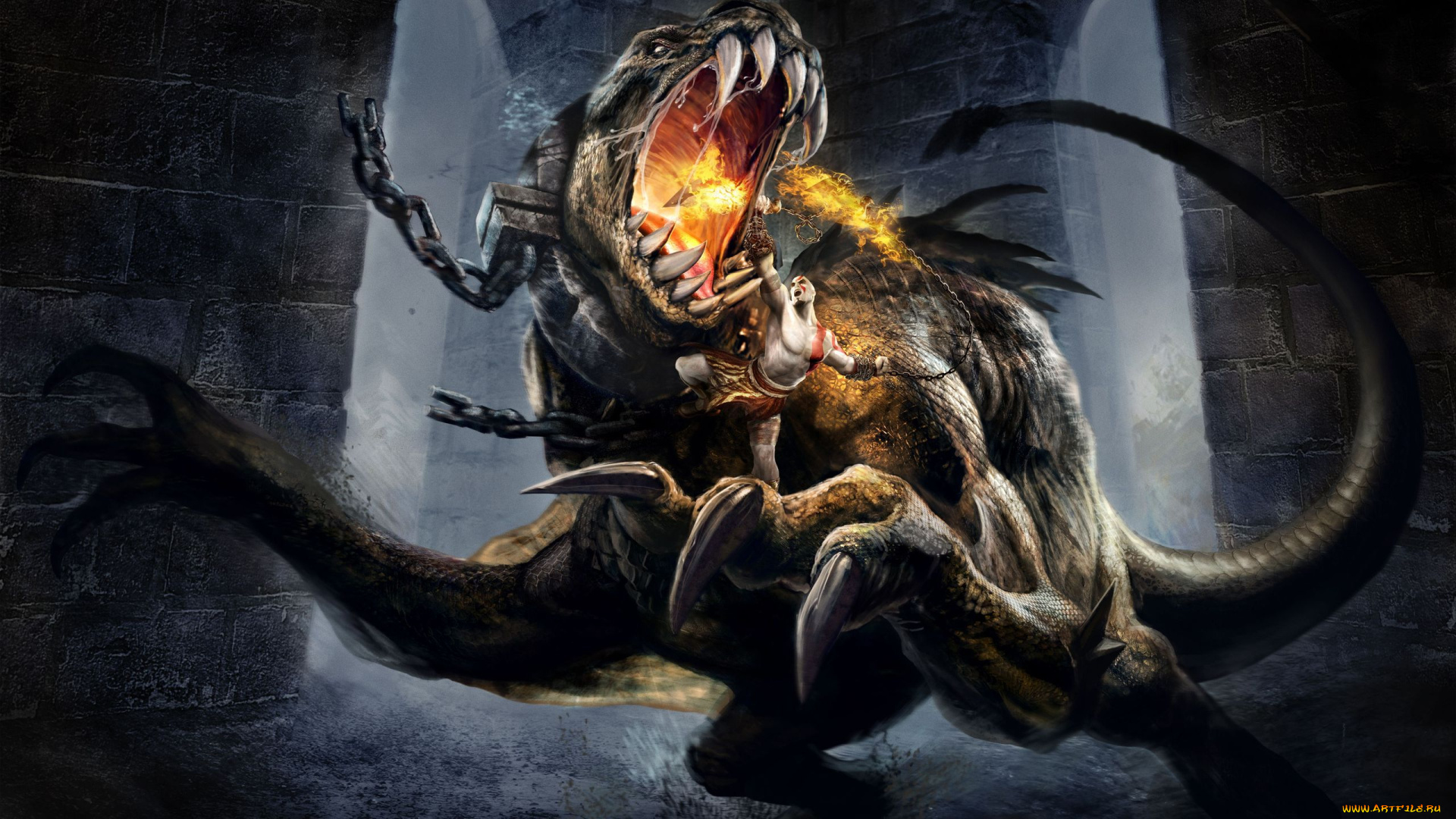 god, of, war, iii, видео, игры