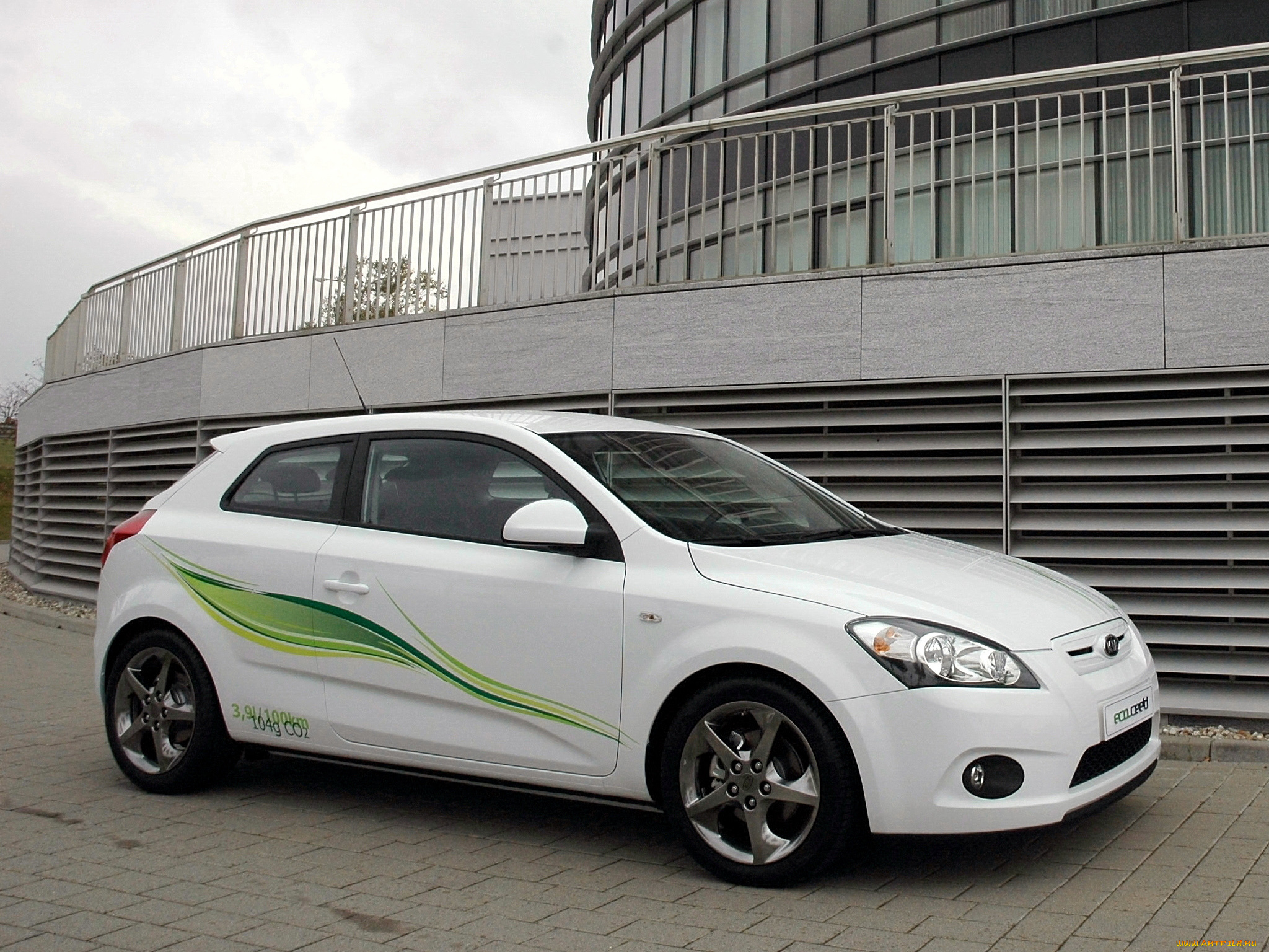 eco, ceed, concept, 2008, автомобили, kia