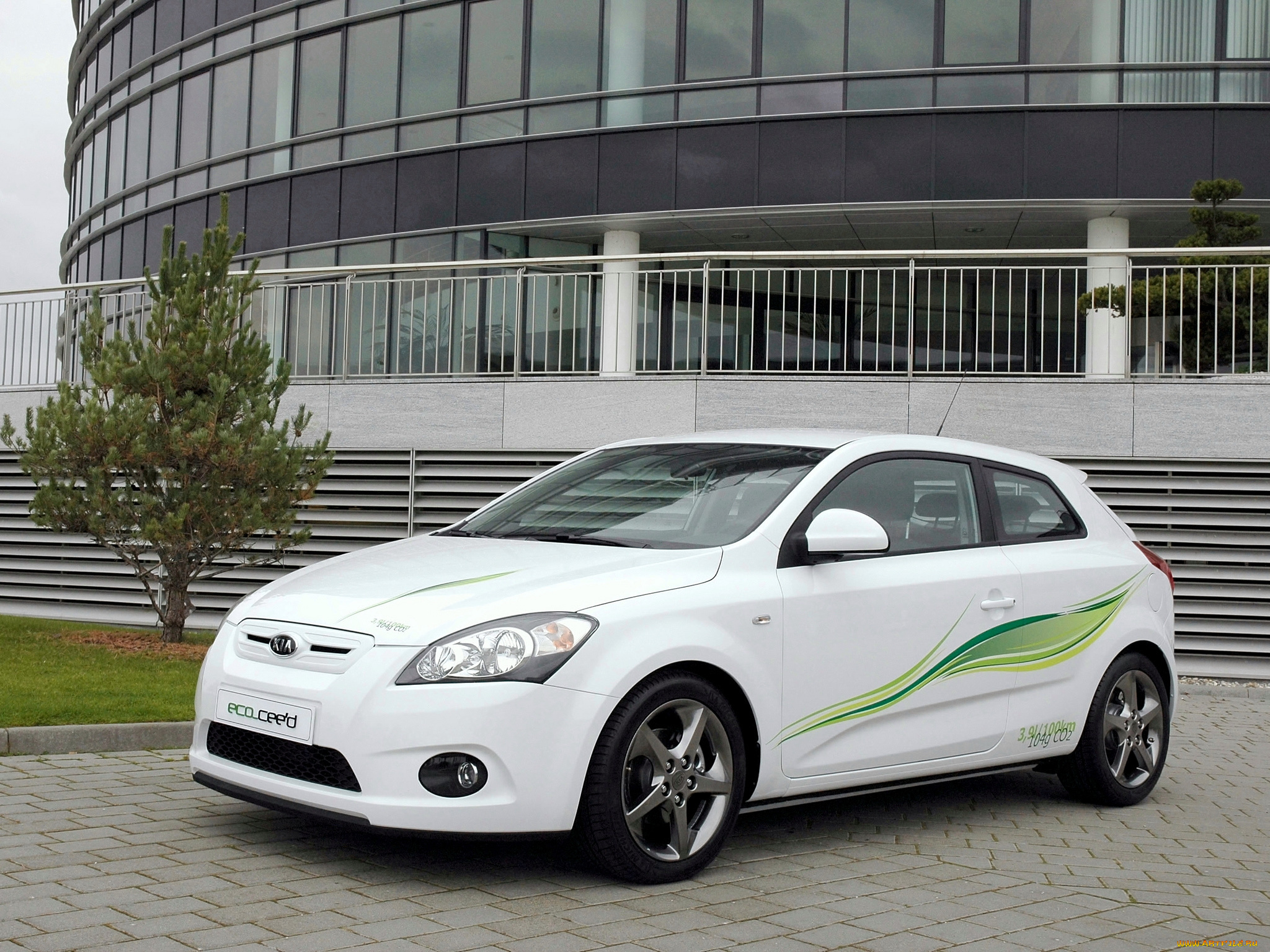 eco, ceed, concept, 2008, автомобили, kia