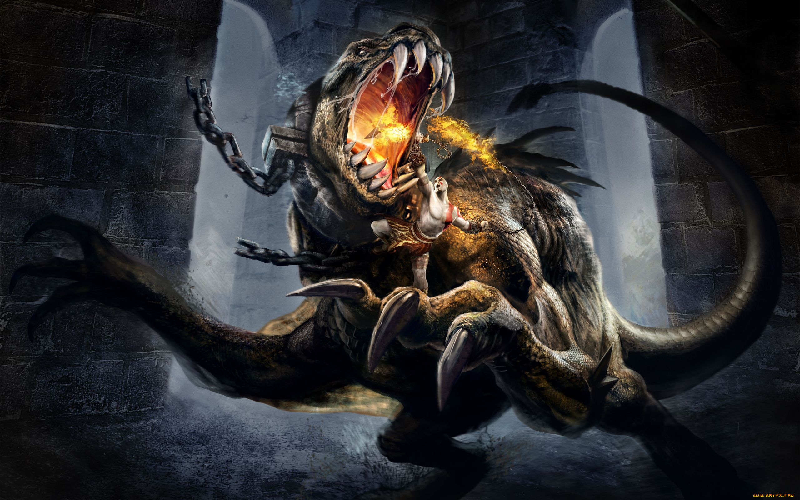 god, of, war, iii, видео, игры