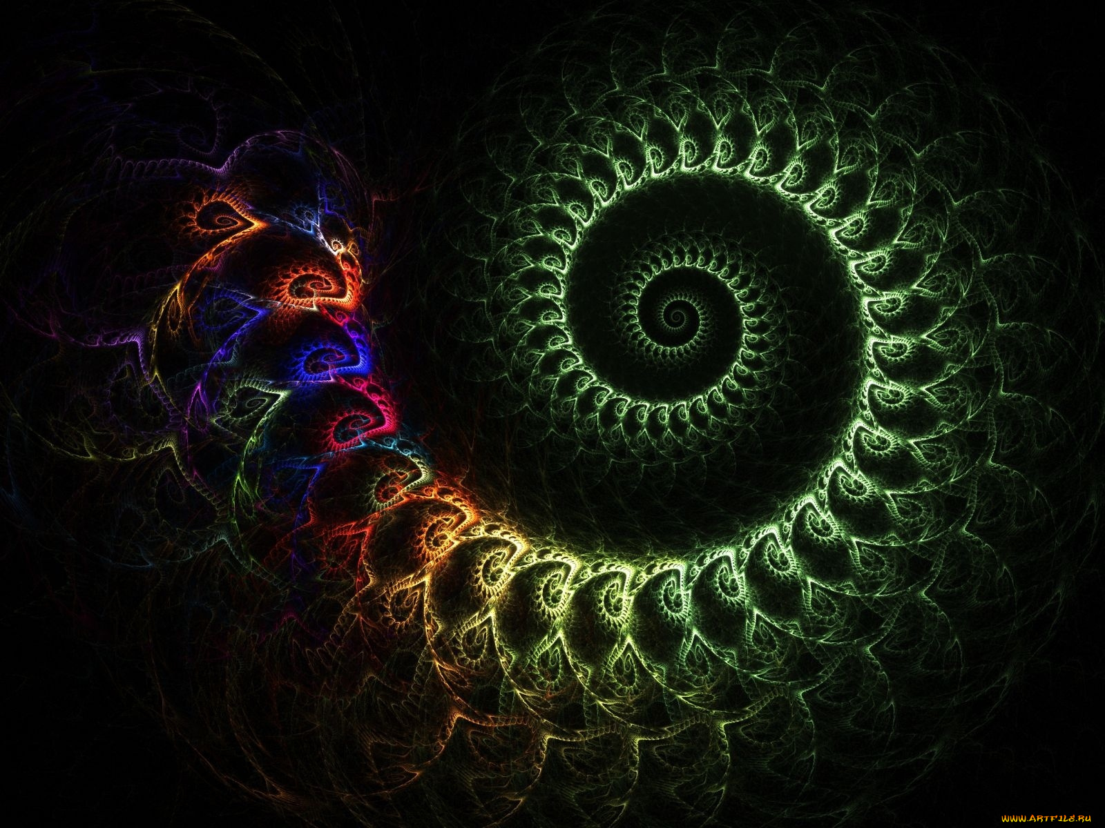 3д, графика, fractal, фракталы, абстракция, узор, фон