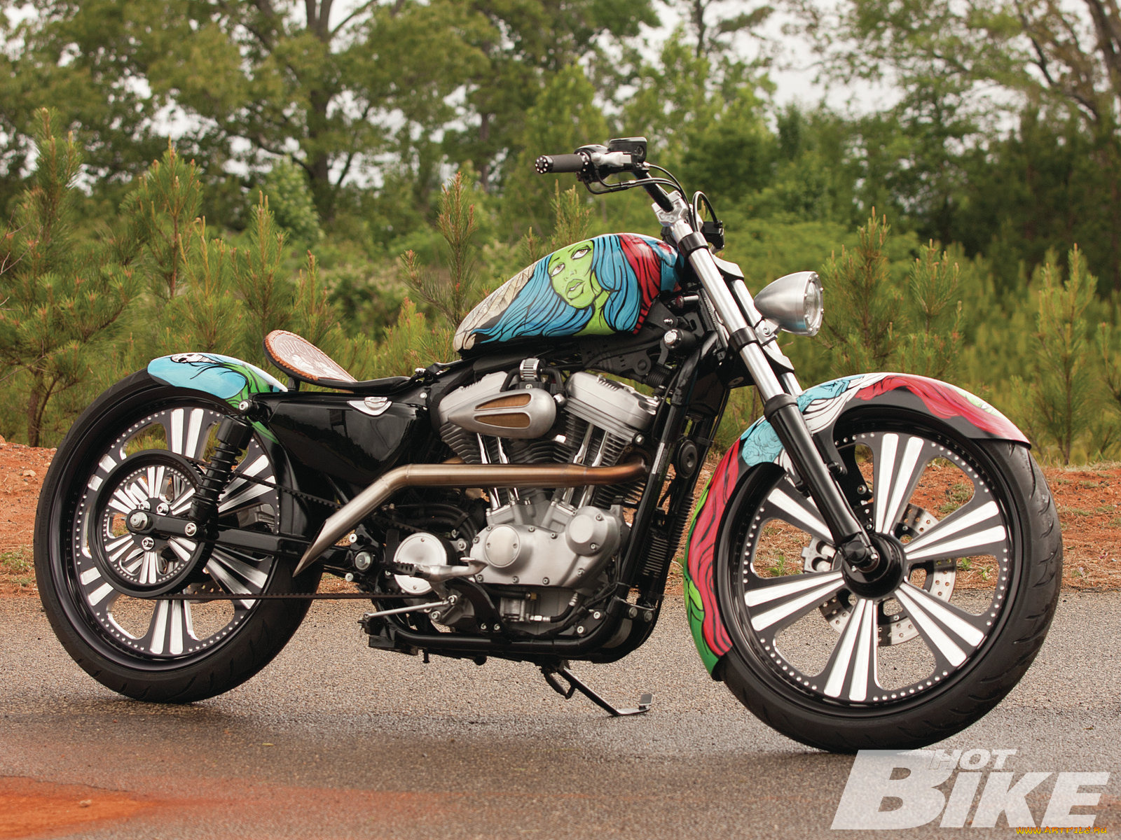 мотоциклы, customs, custom