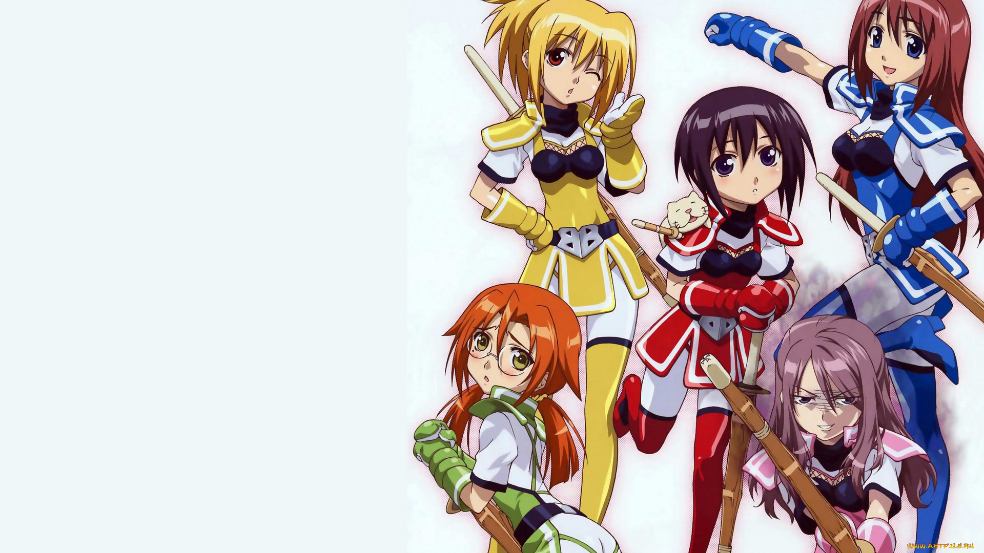 аниме, bamboo, blade