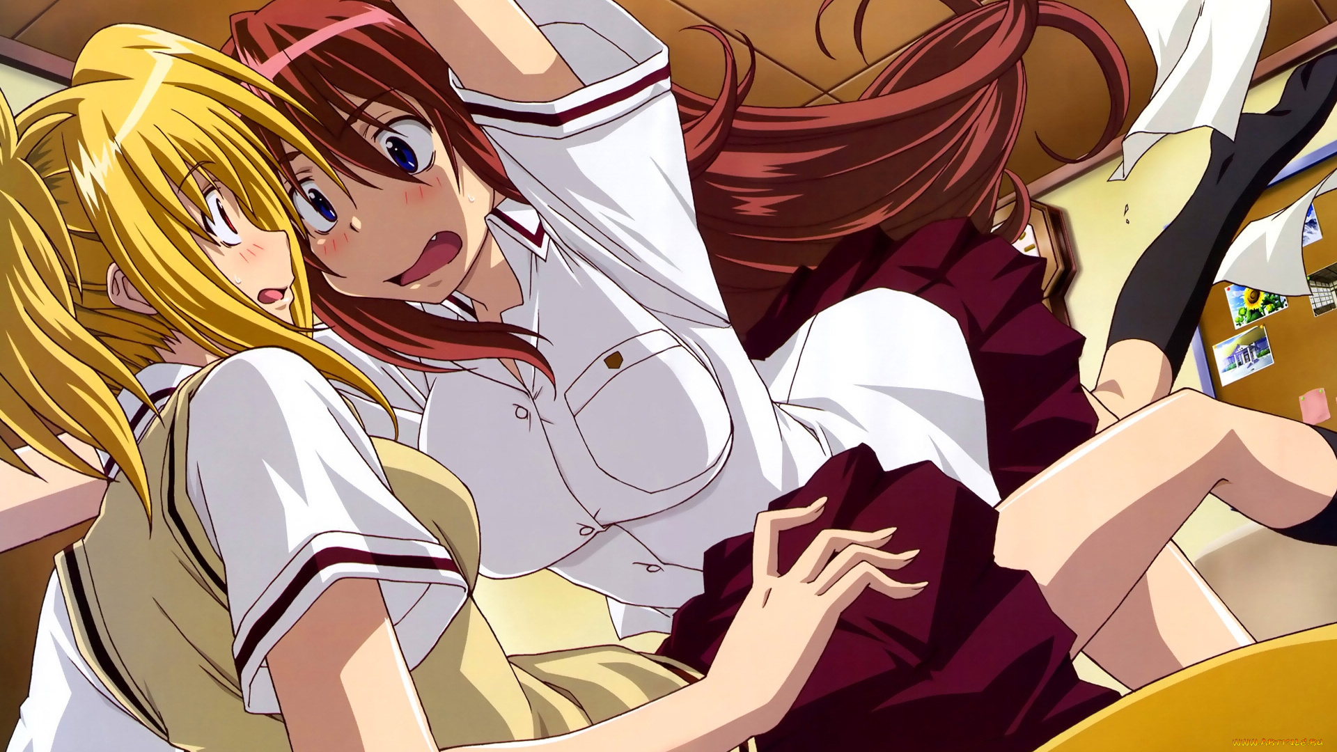 аниме, bamboo, blade