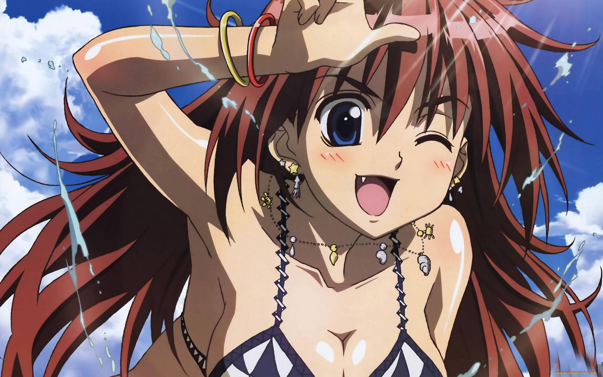 аниме, bamboo, blade