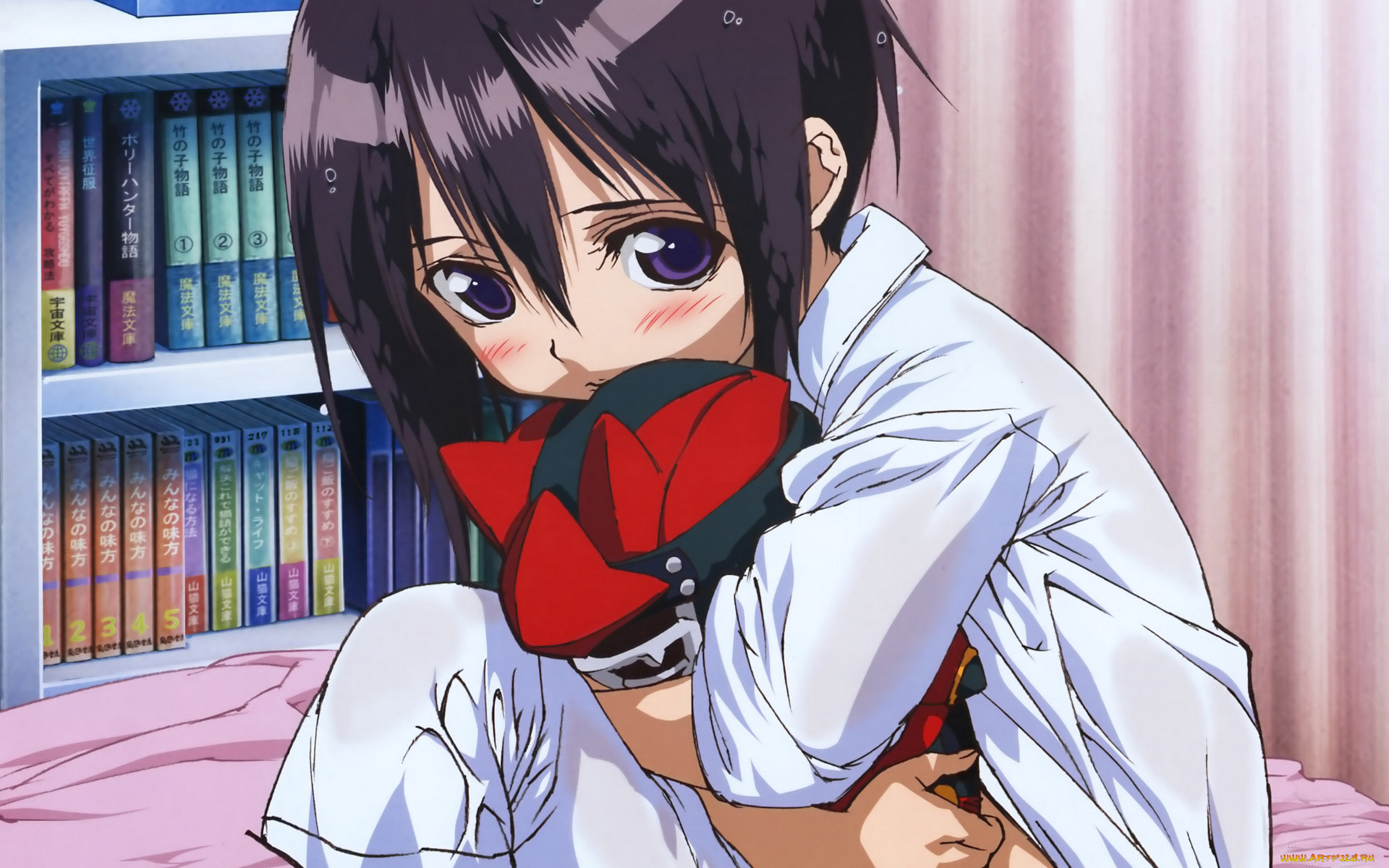 аниме, bamboo, blade