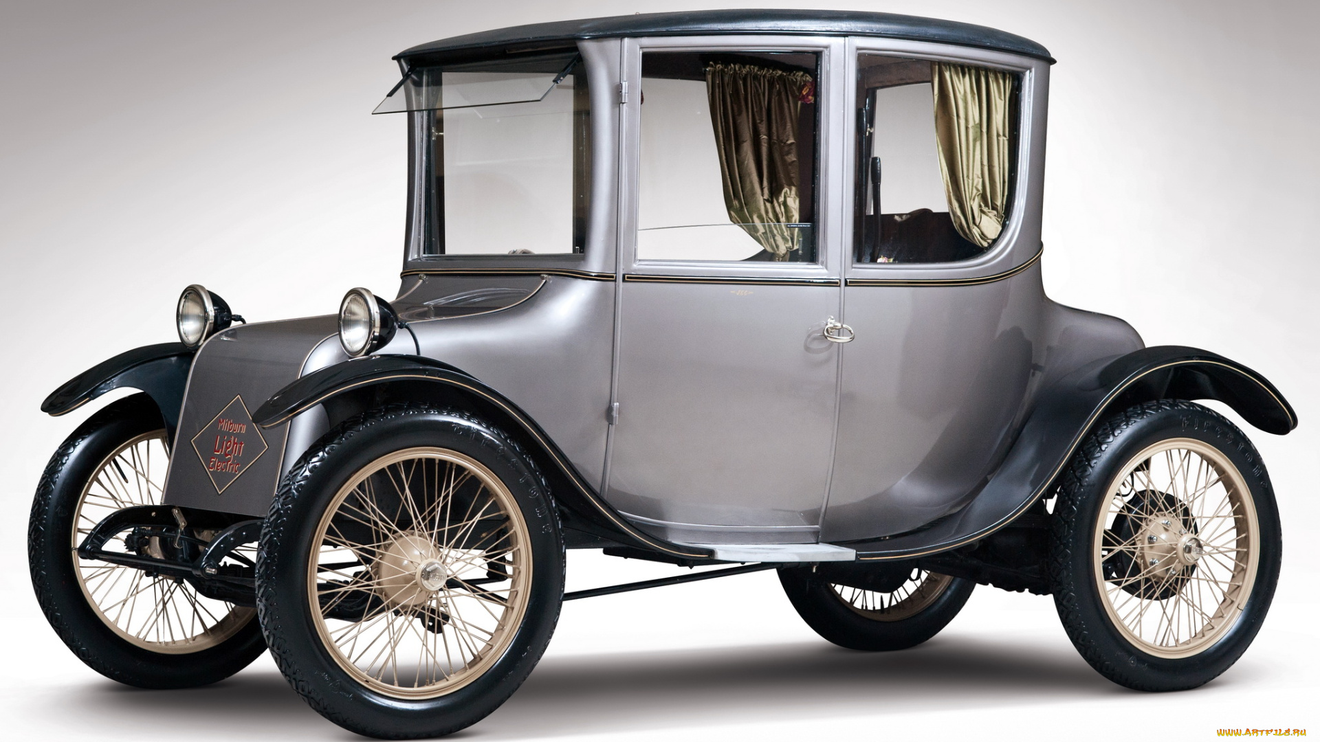 milburn, electric, model, 27l, light, brougham, автомобили, классика, light