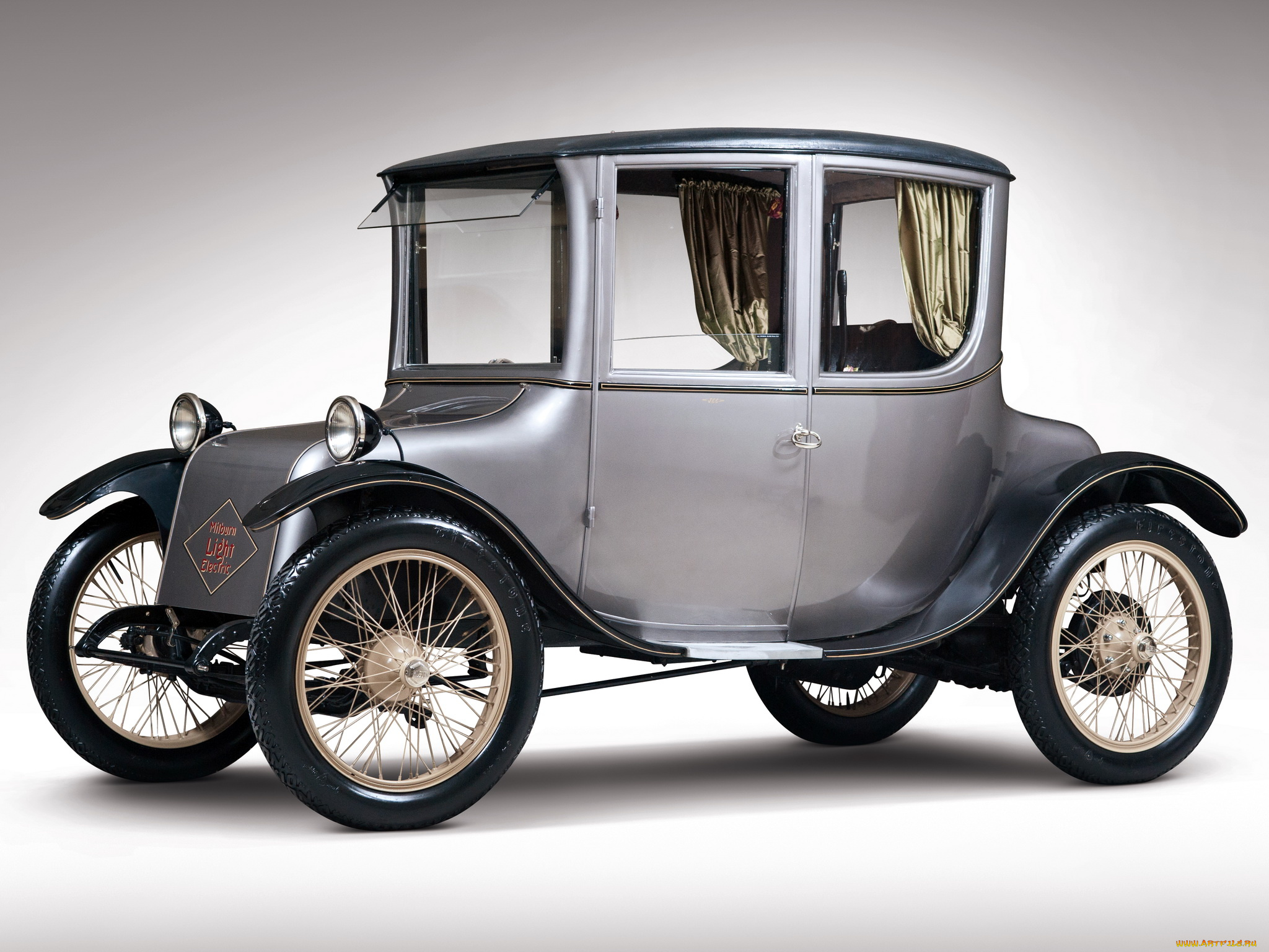 milburn, electric, model, 27l, light, brougham, автомобили, классика, light