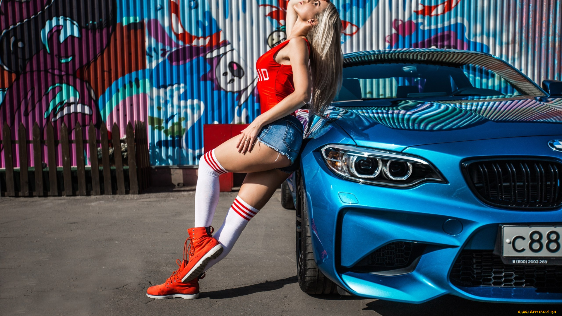 автомобили, -авто, с, девушками, bmw