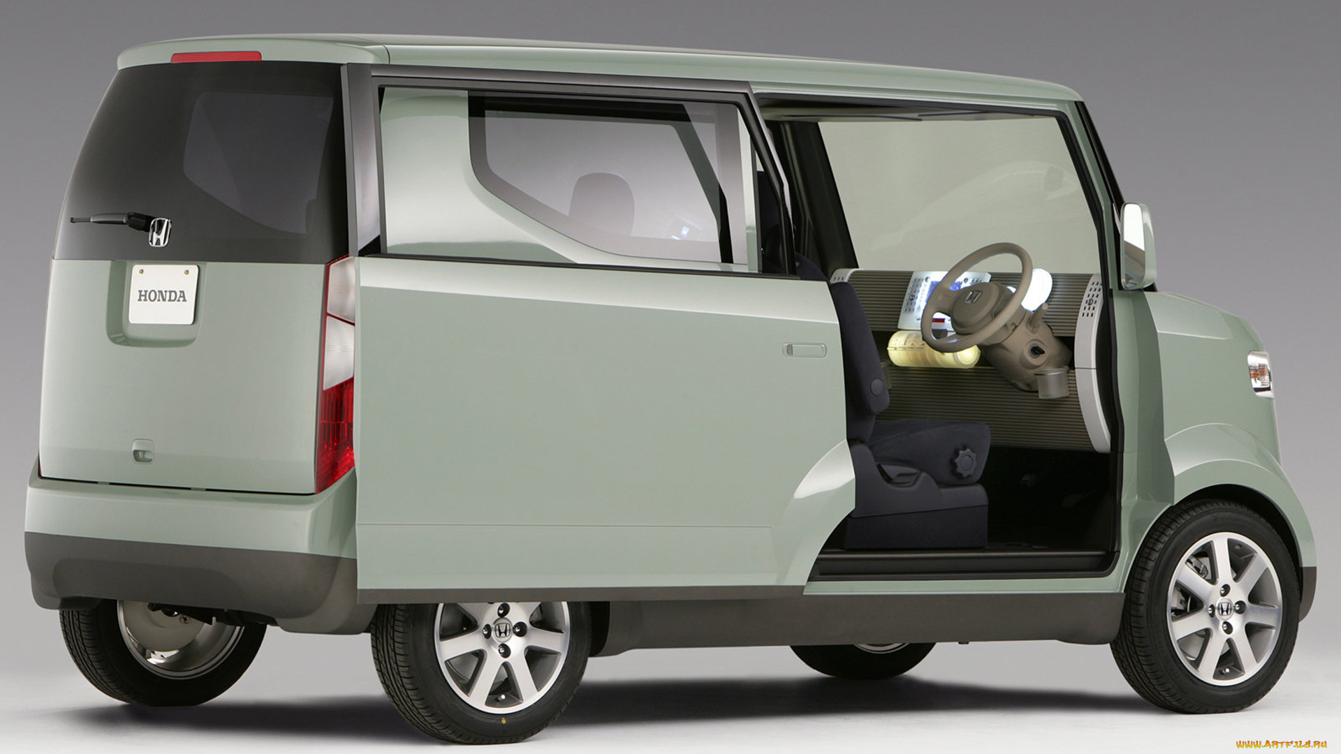 honda, step, bus, concept, 2006, автомобили, honda, 2006, concept, bus, step