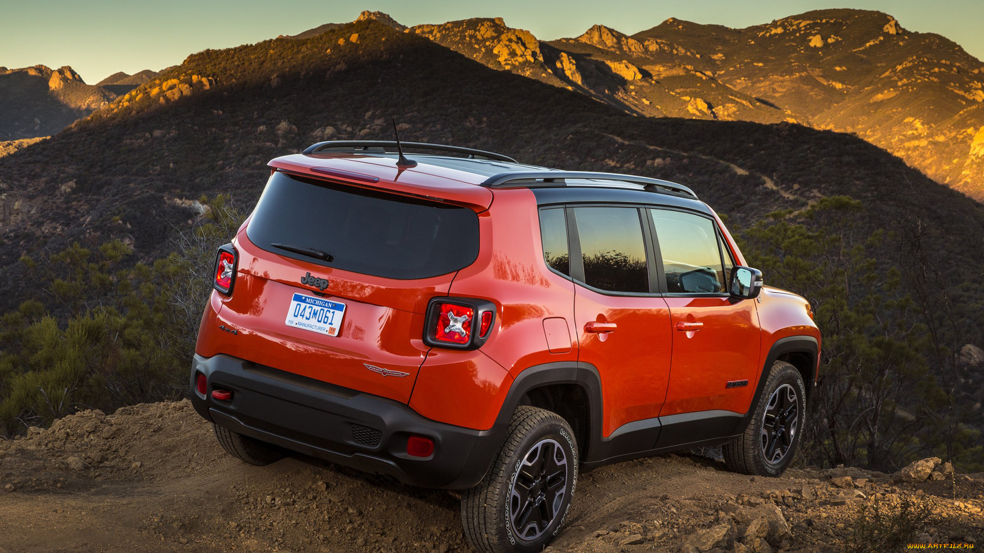 jeep, renegade, 2017, автомобили, jeep, renegade, внедорожник, 2017, красный