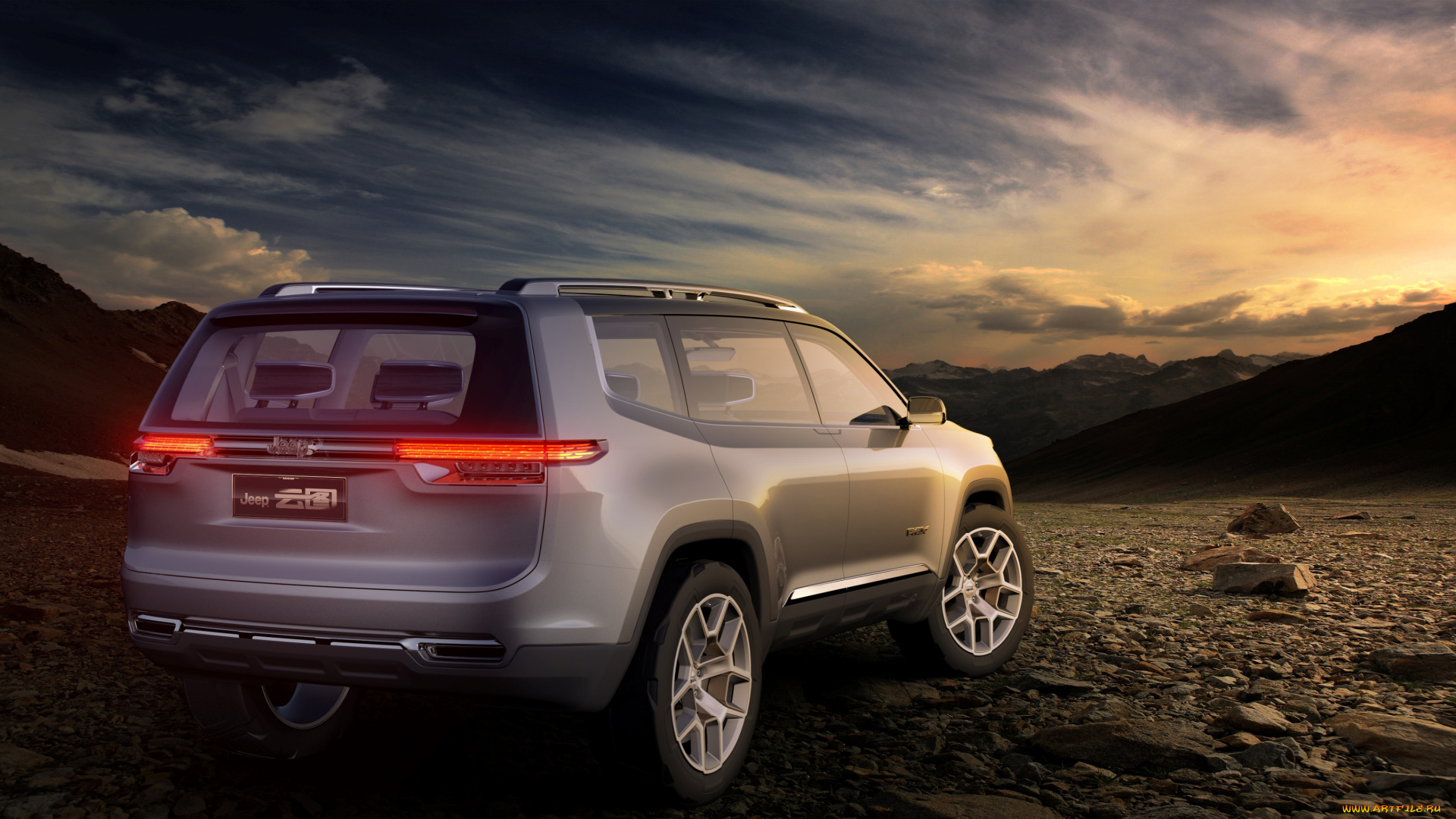 jeep, yuntu, concept, 2017, автомобили, jeep, 2017, concept, yuntu