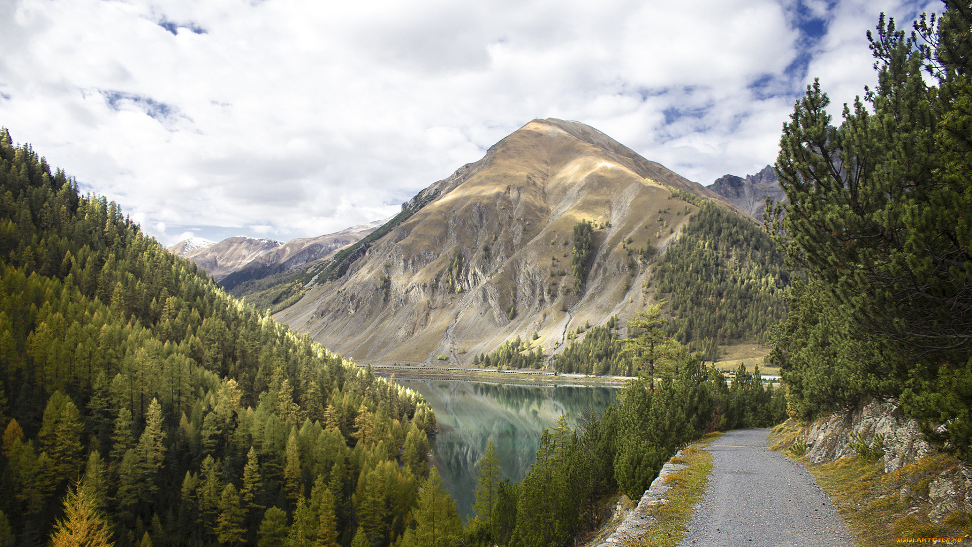 природа, горы, простор