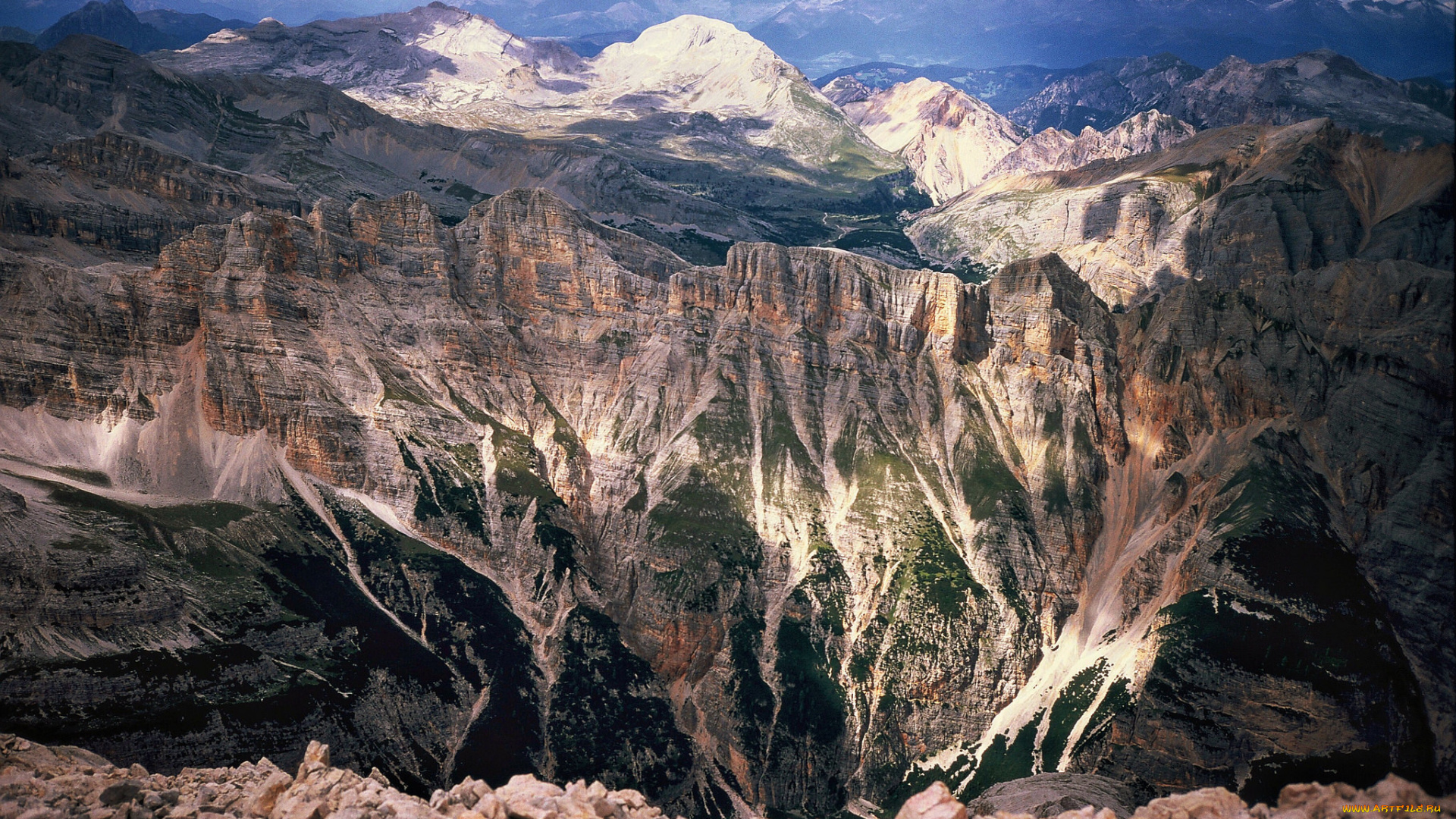 природа, горы, простор