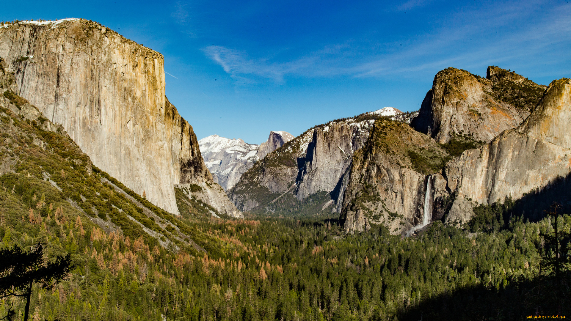 природа, горы, простор