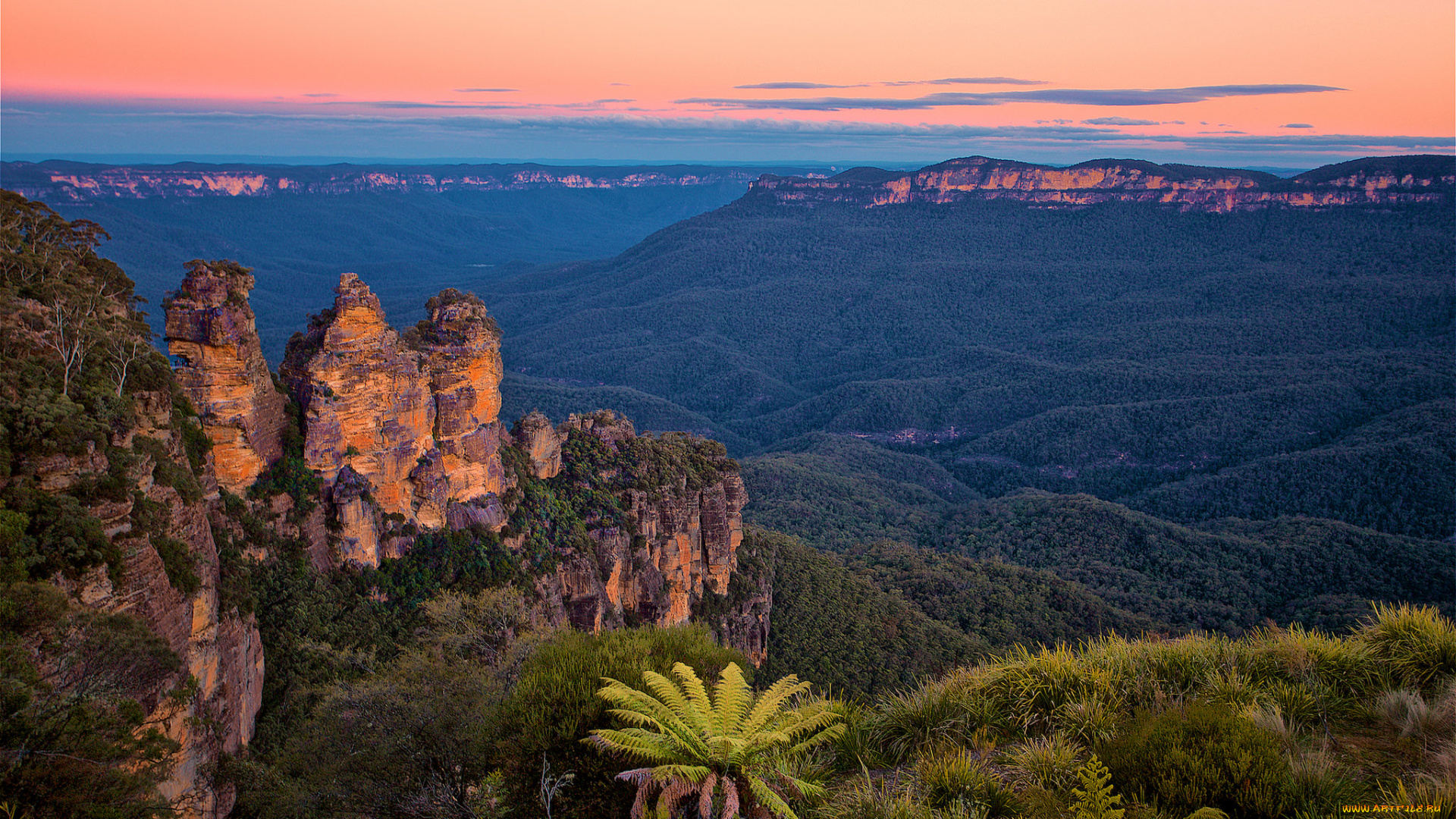 природа, горы, простор