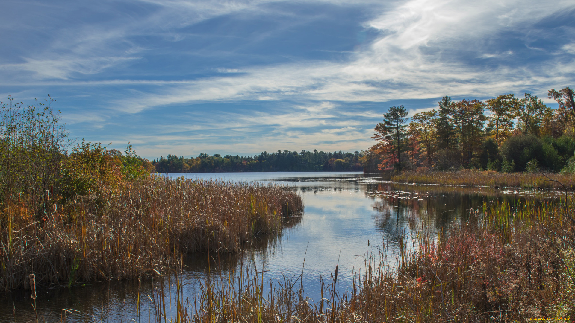 природа, реки, озера, простор