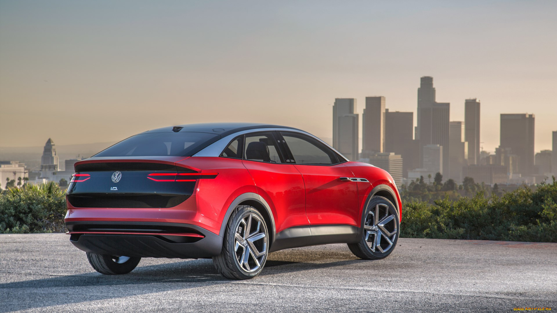 volkswagen, id, crozz, electric, crossover, concept, 2017, автомобили, volkswagen, crozz, id, concept, 2017, crossover, electric