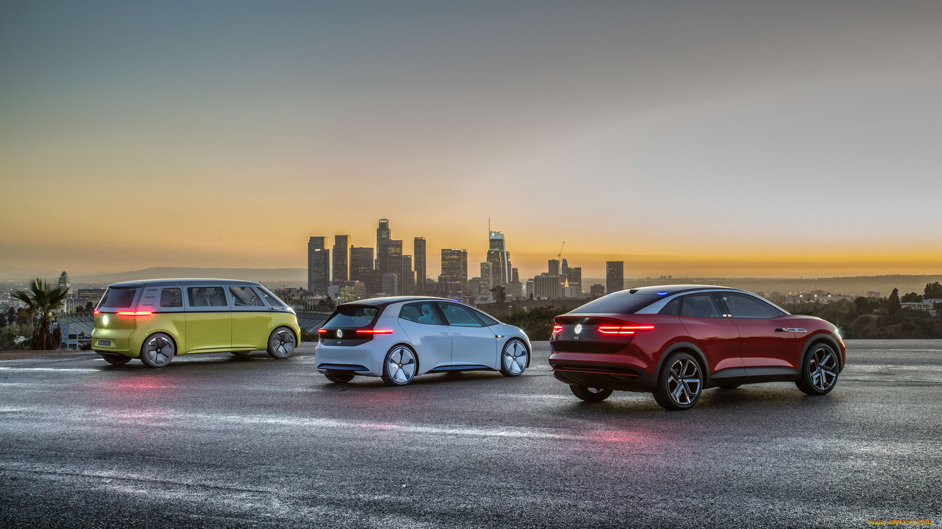 volkswagen, id, family, concepts, 2017, автомобили, volkswagen, 2017, concepts, id, family