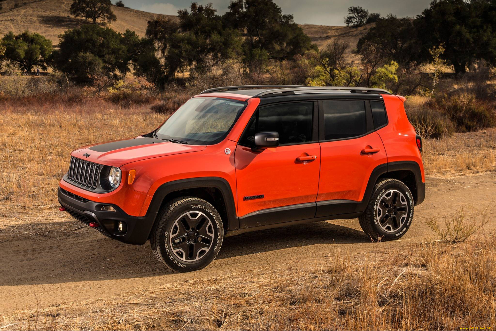 jeep, renegade, 2017, автомобили, jeep, красный, внедорожник, 2017, renegade