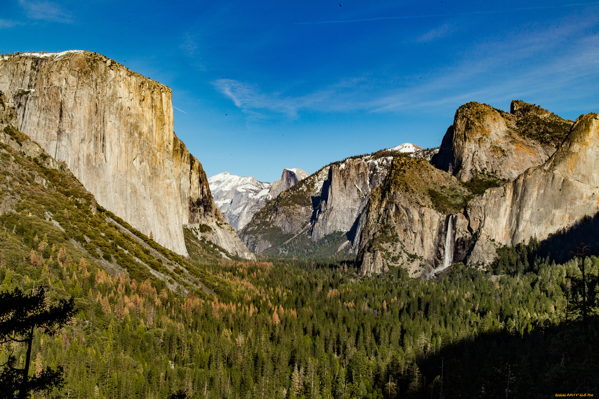 природа, горы, простор