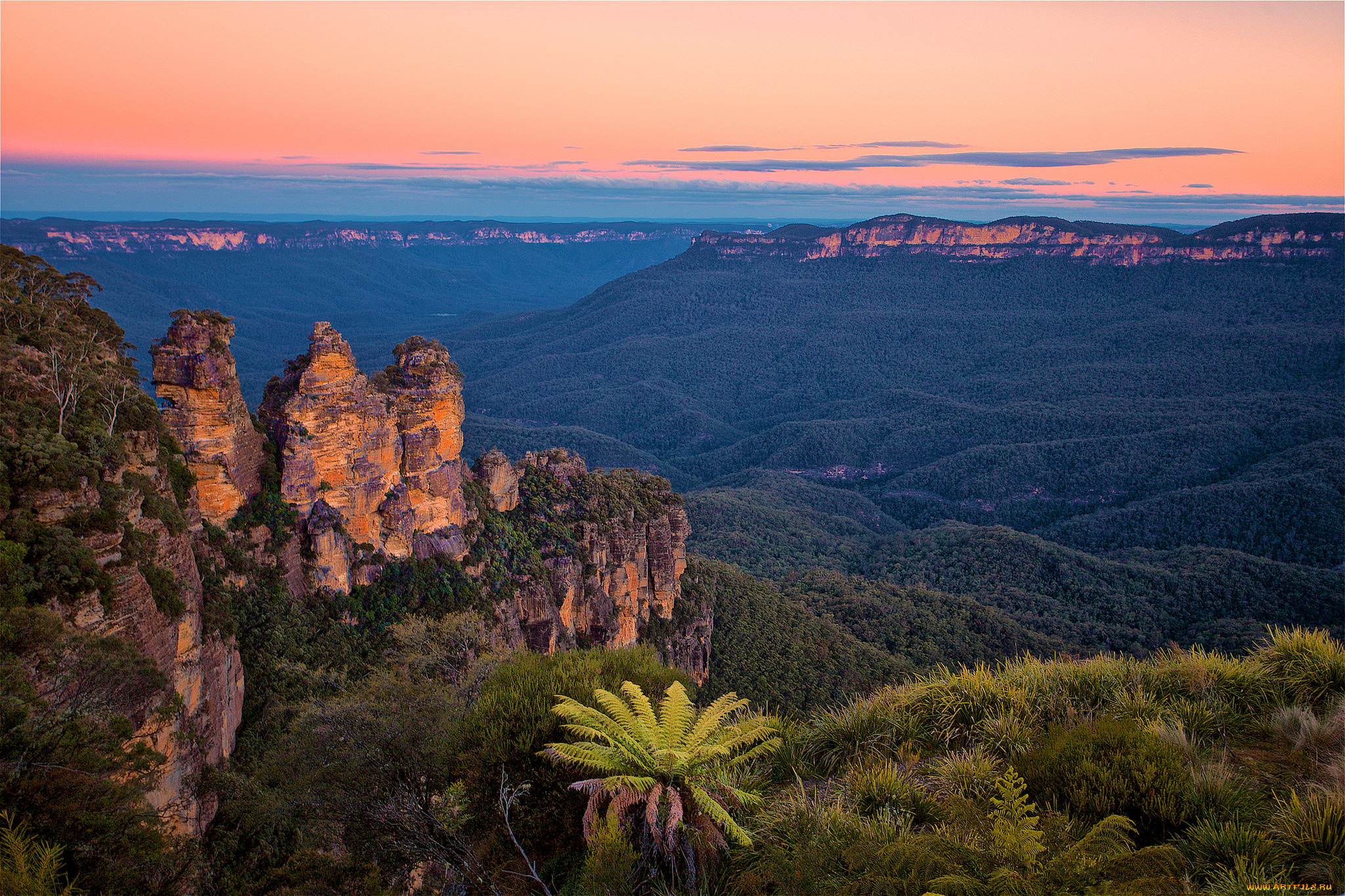 природа, горы, простор