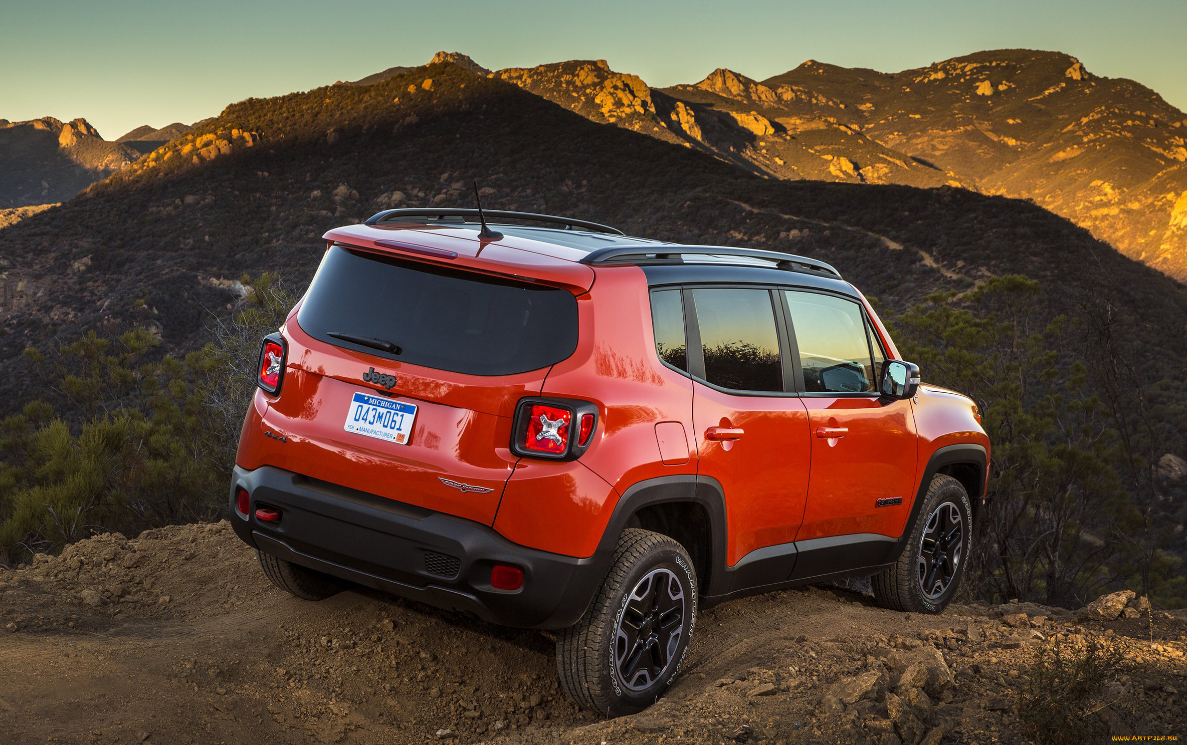 jeep, renegade, 2017, автомобили, jeep, renegade, внедорожник, 2017, красный