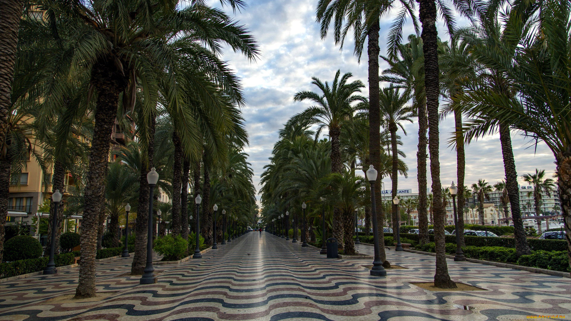 alicante, spain, города, -, улицы, , площади, , набережные