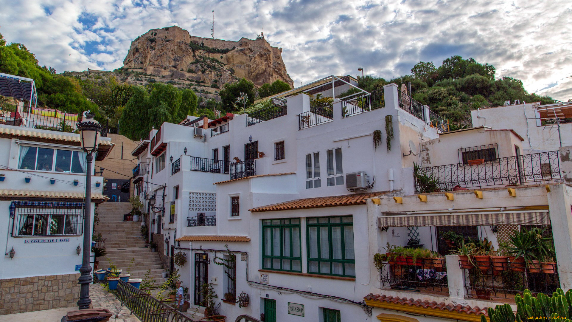 alicante, spain, города, -, улицы, , площади, , набережные