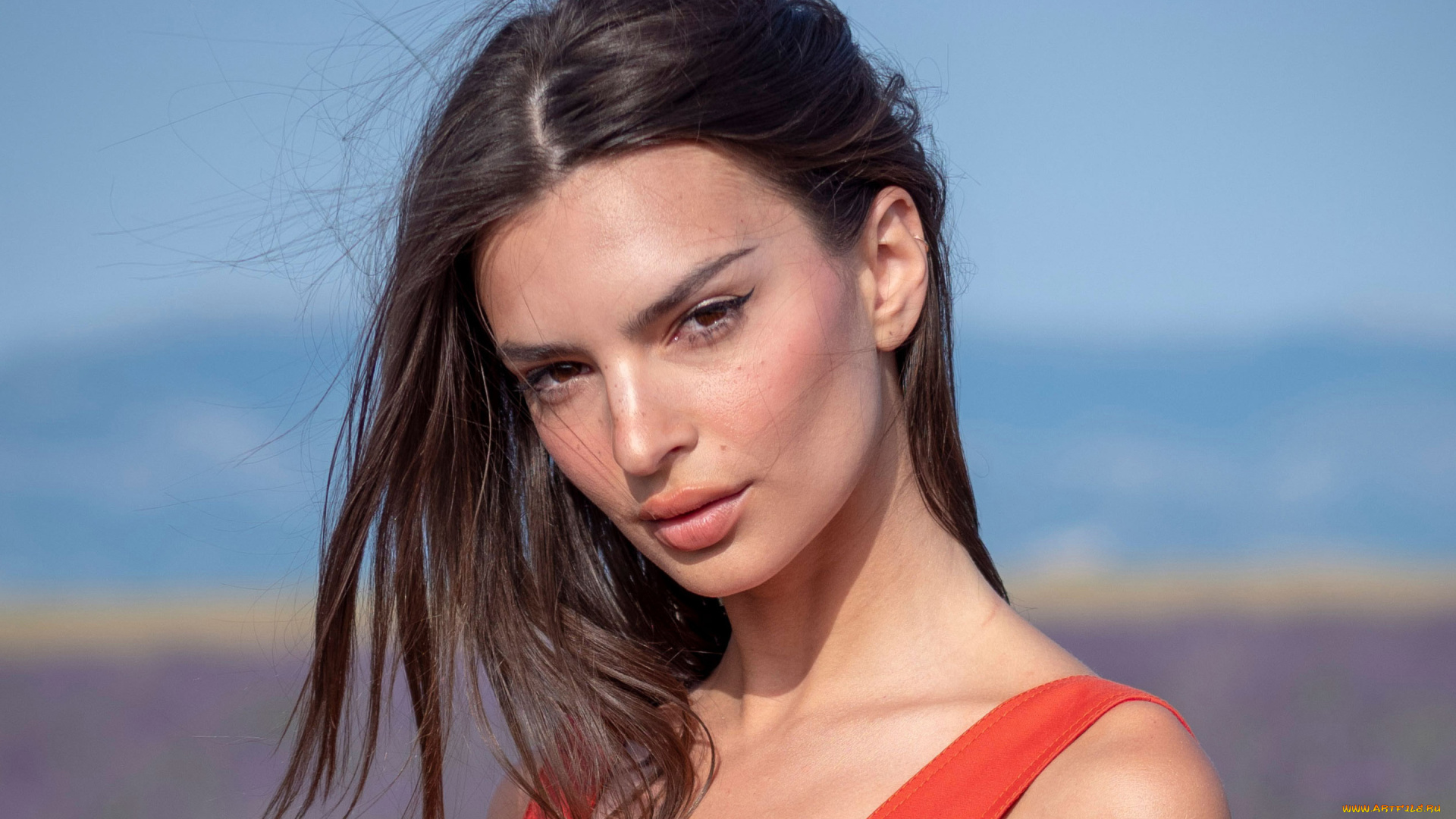 девушки, emily, ratajkowski, взгляд