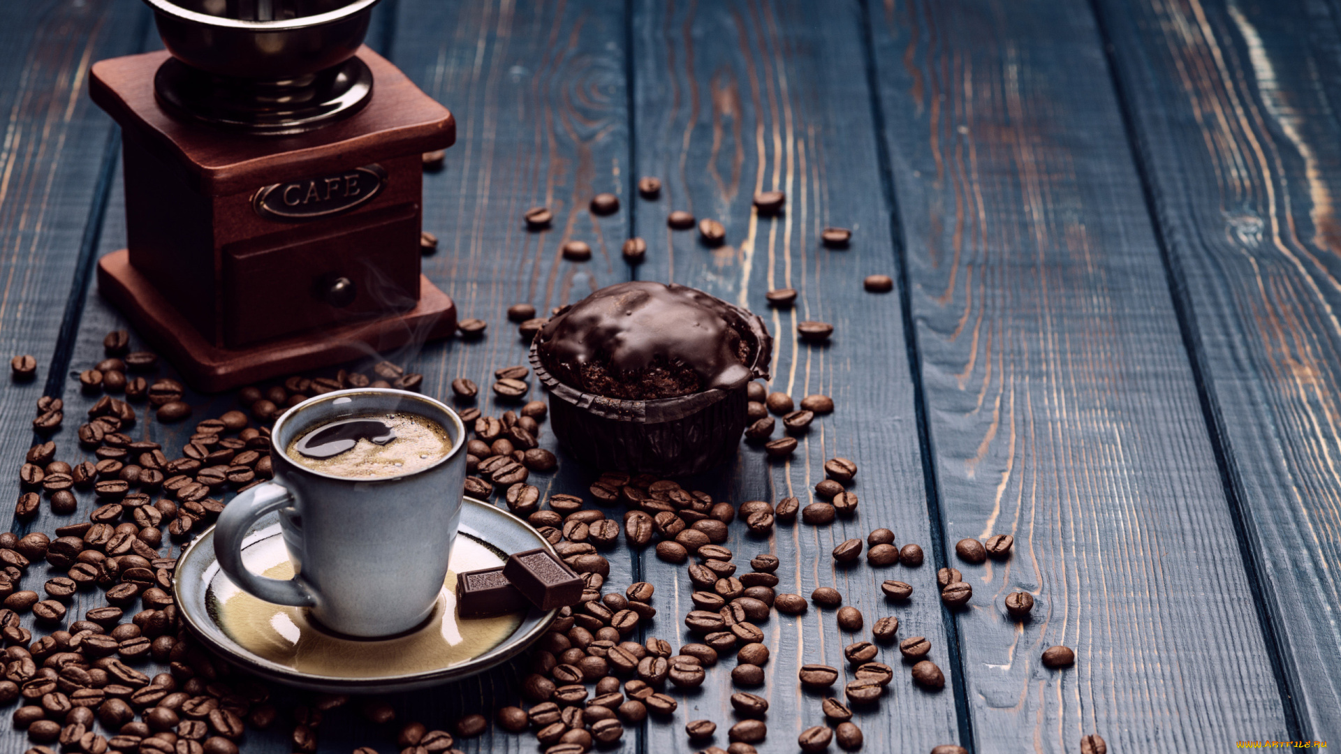 еда, кофе, , кофейные, зёрна, кекс, зерна, кофемолка