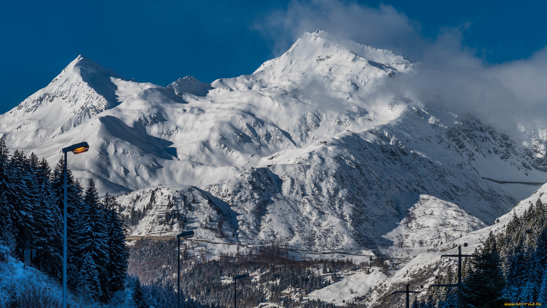 природа, горы, простор