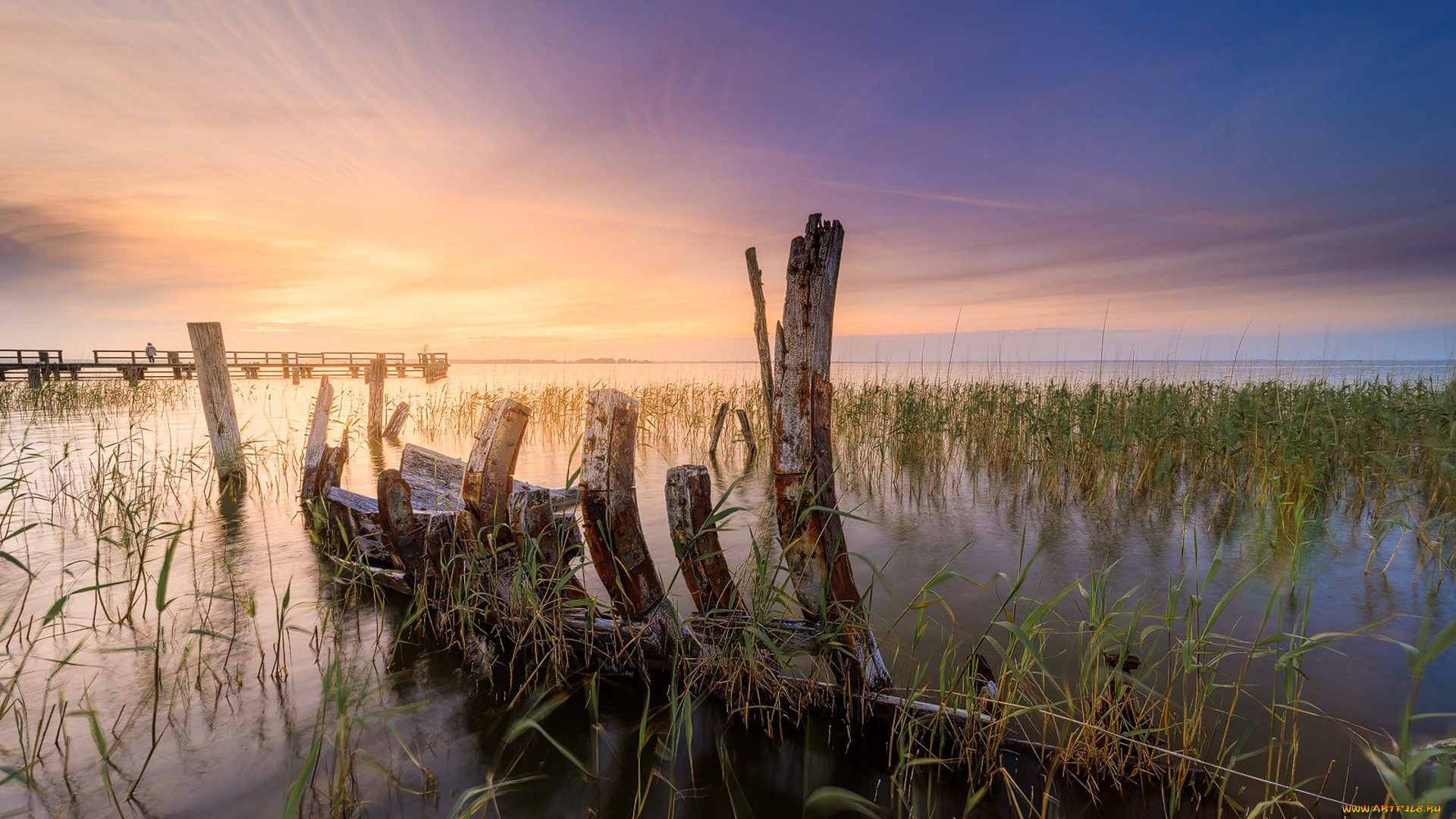 природа, реки, озера, простор