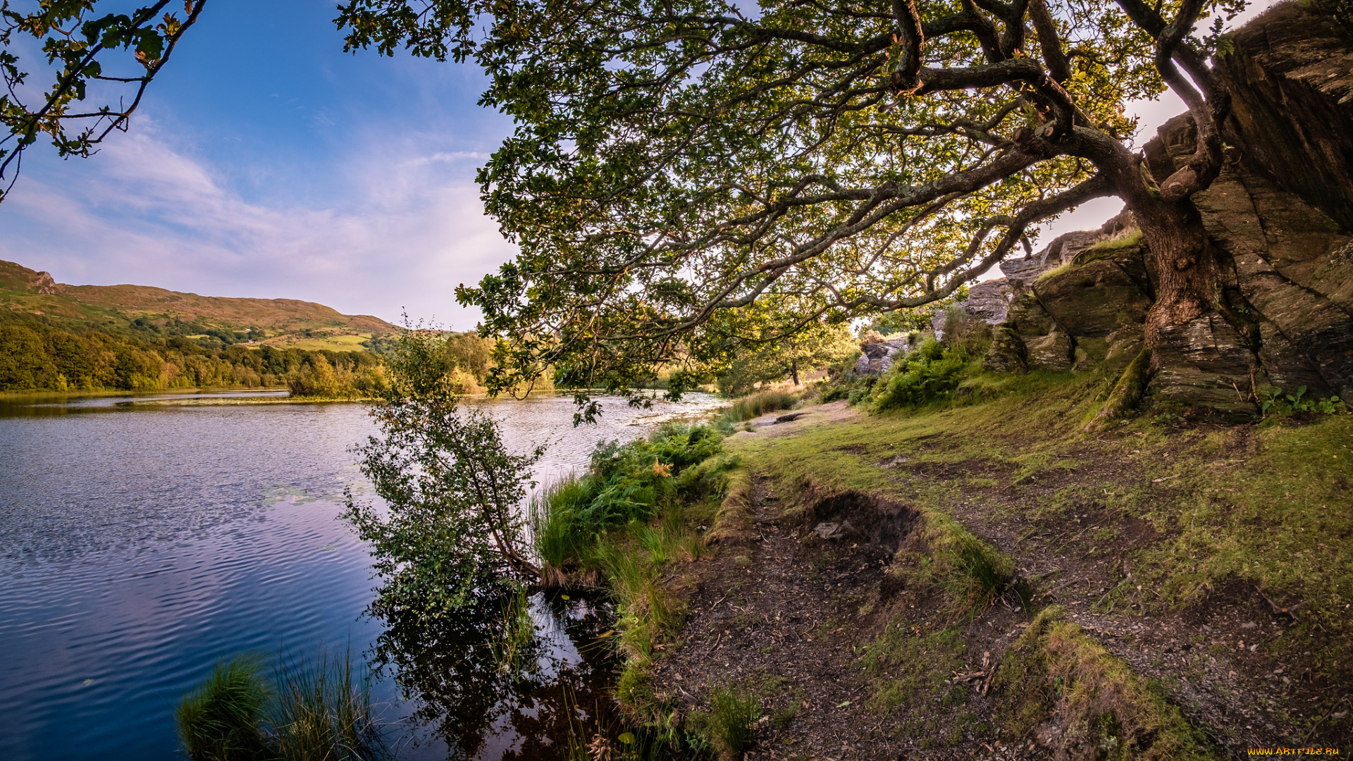 природа, реки, озера, простор