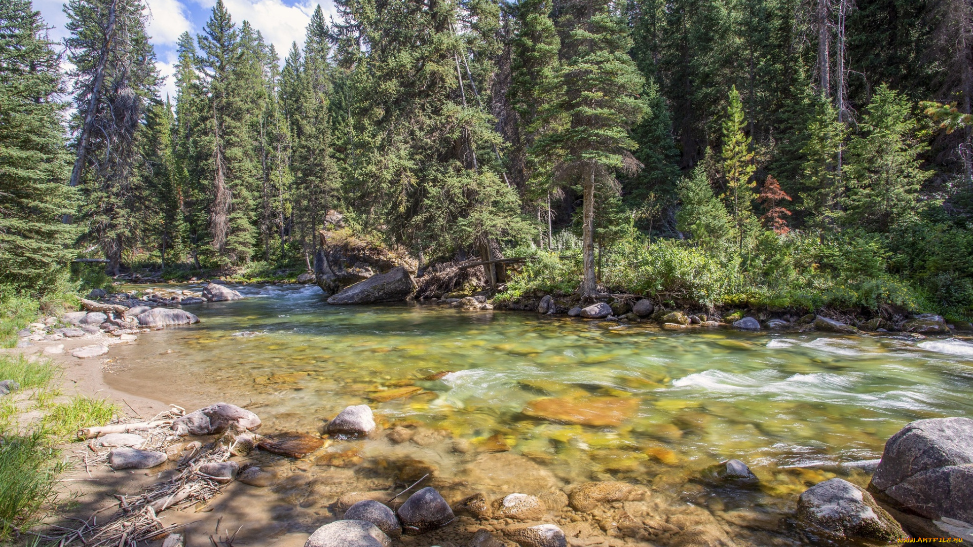 природа, реки, озера, простор