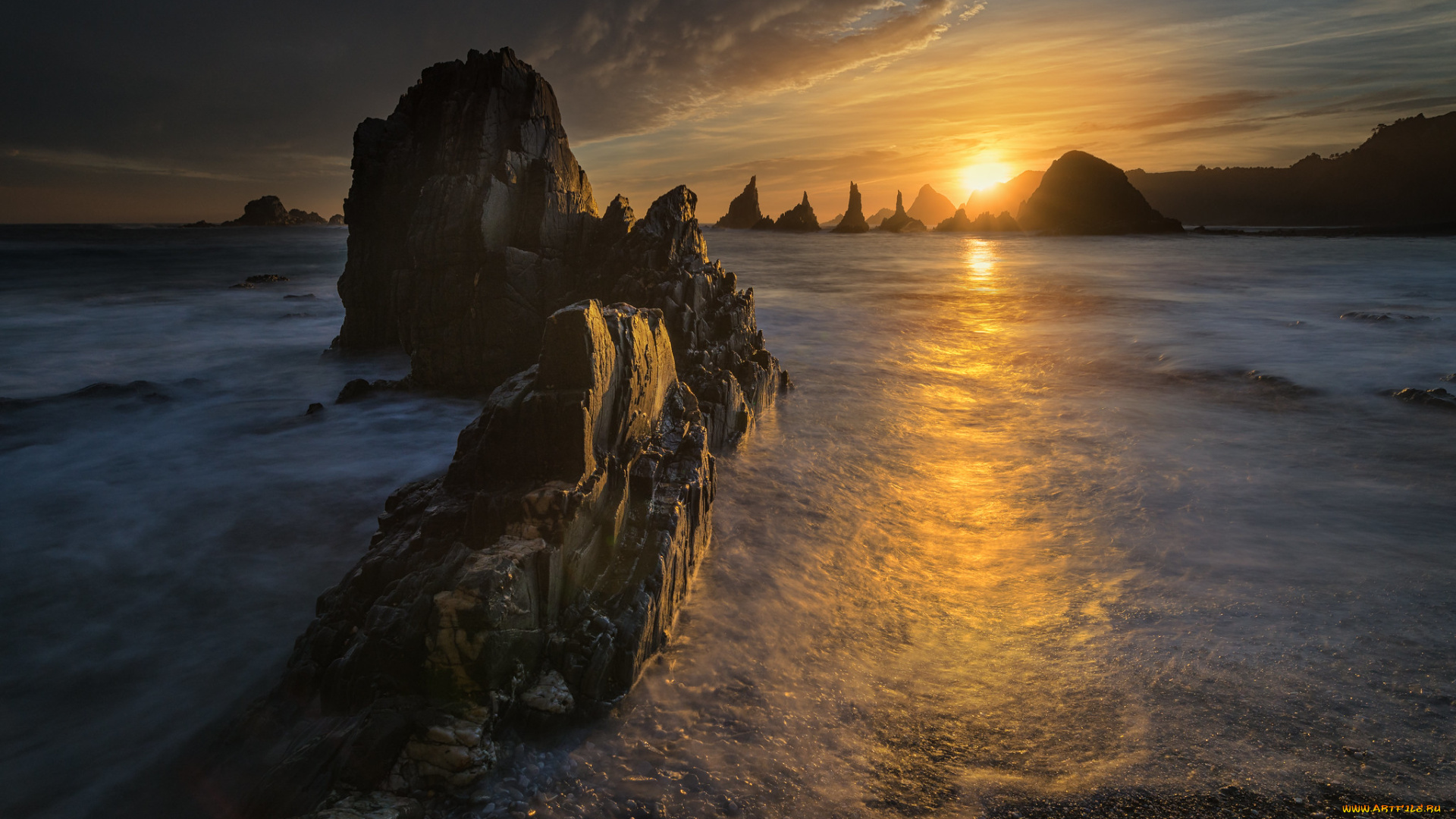 природа, восходы, закаты, простор