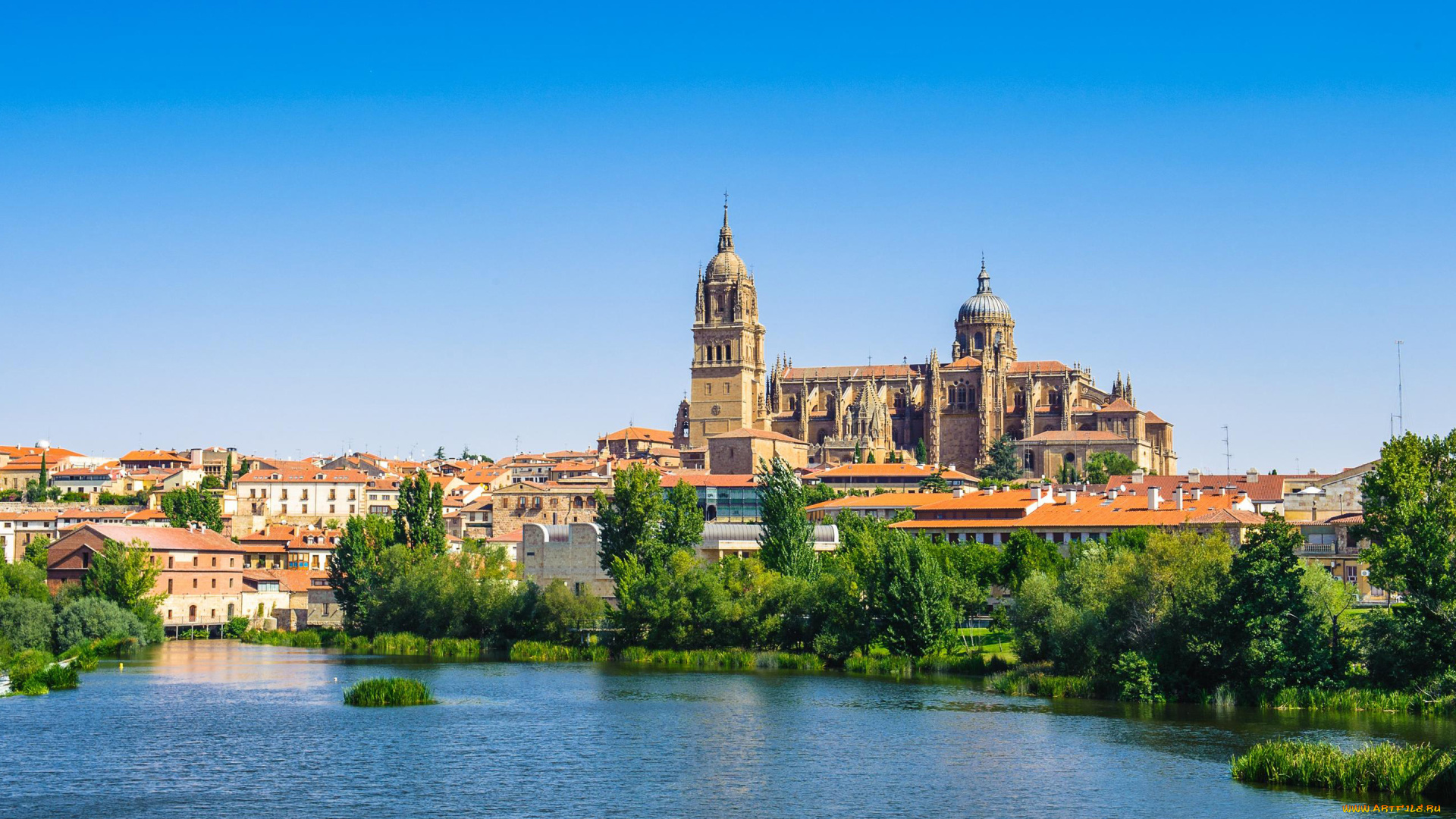 salamanca, spain, города, -, католические, соборы, , костелы, , аббатства