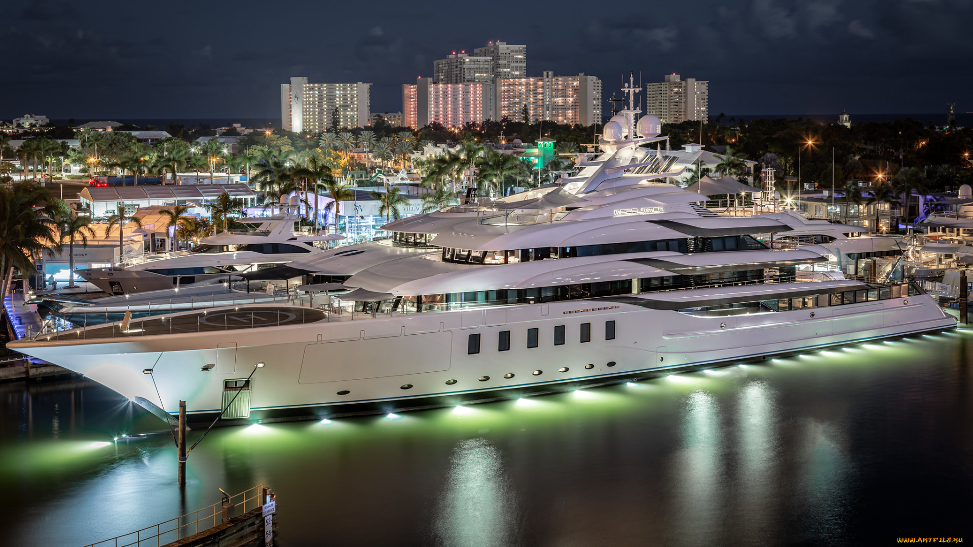 super, yacht, village, корабли, яхты, суперяхта