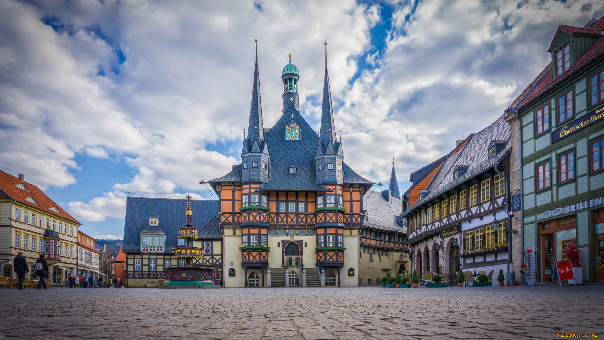 wernigerode, germany, города, -, улицы, , площади, , набережные