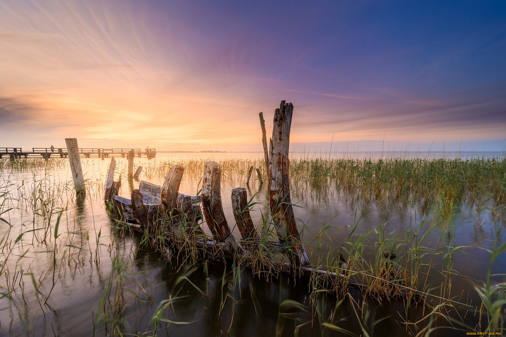 природа, реки, озера, простор